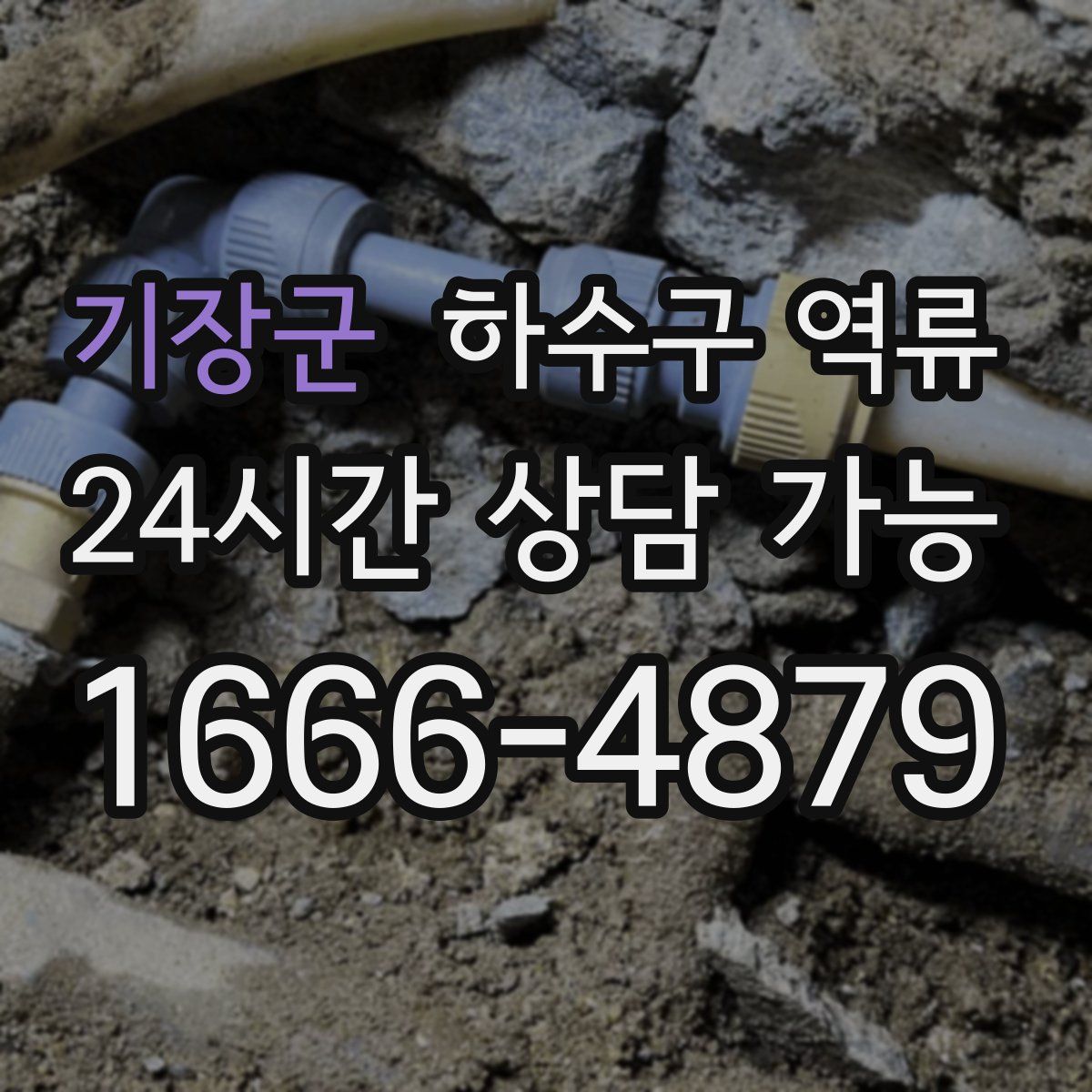 기장군 하수구 역류