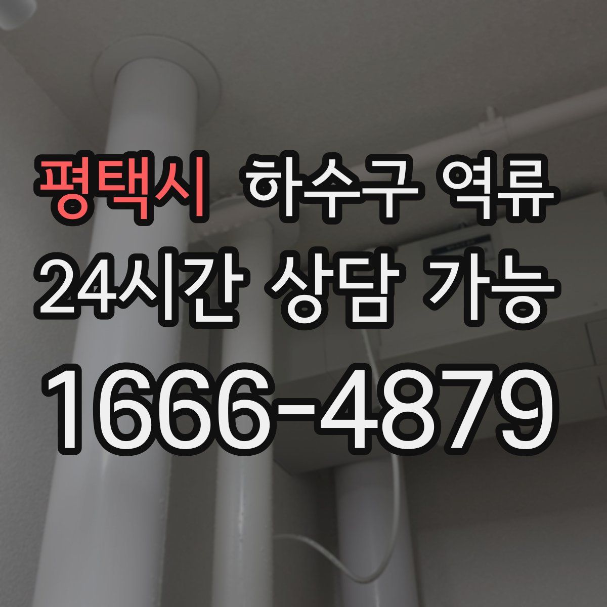 평택시 하수구 역류