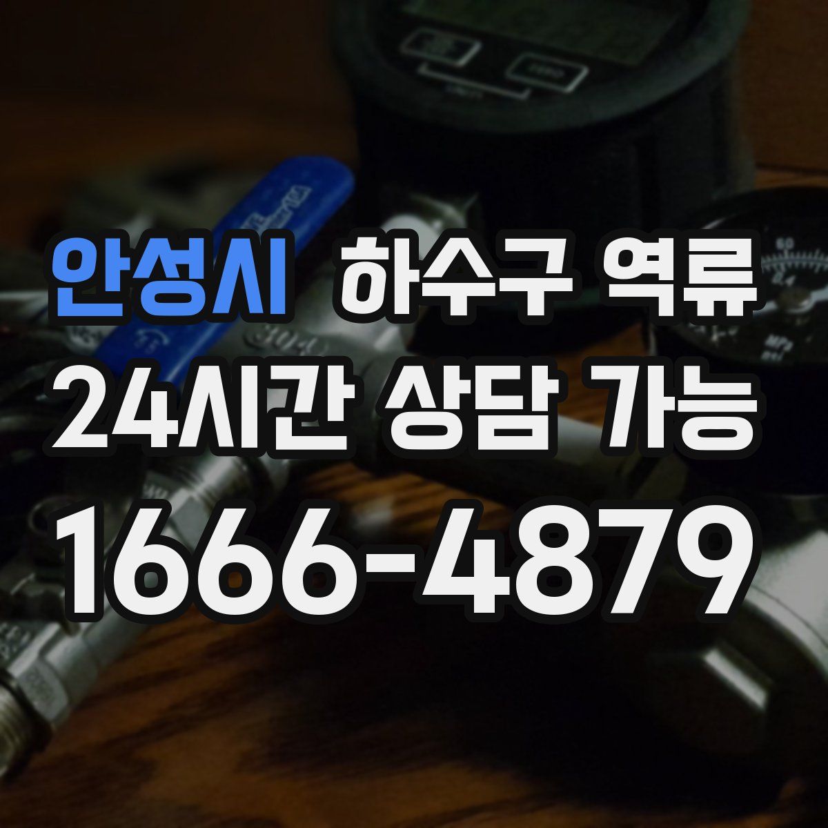 안성시 하수구 역류