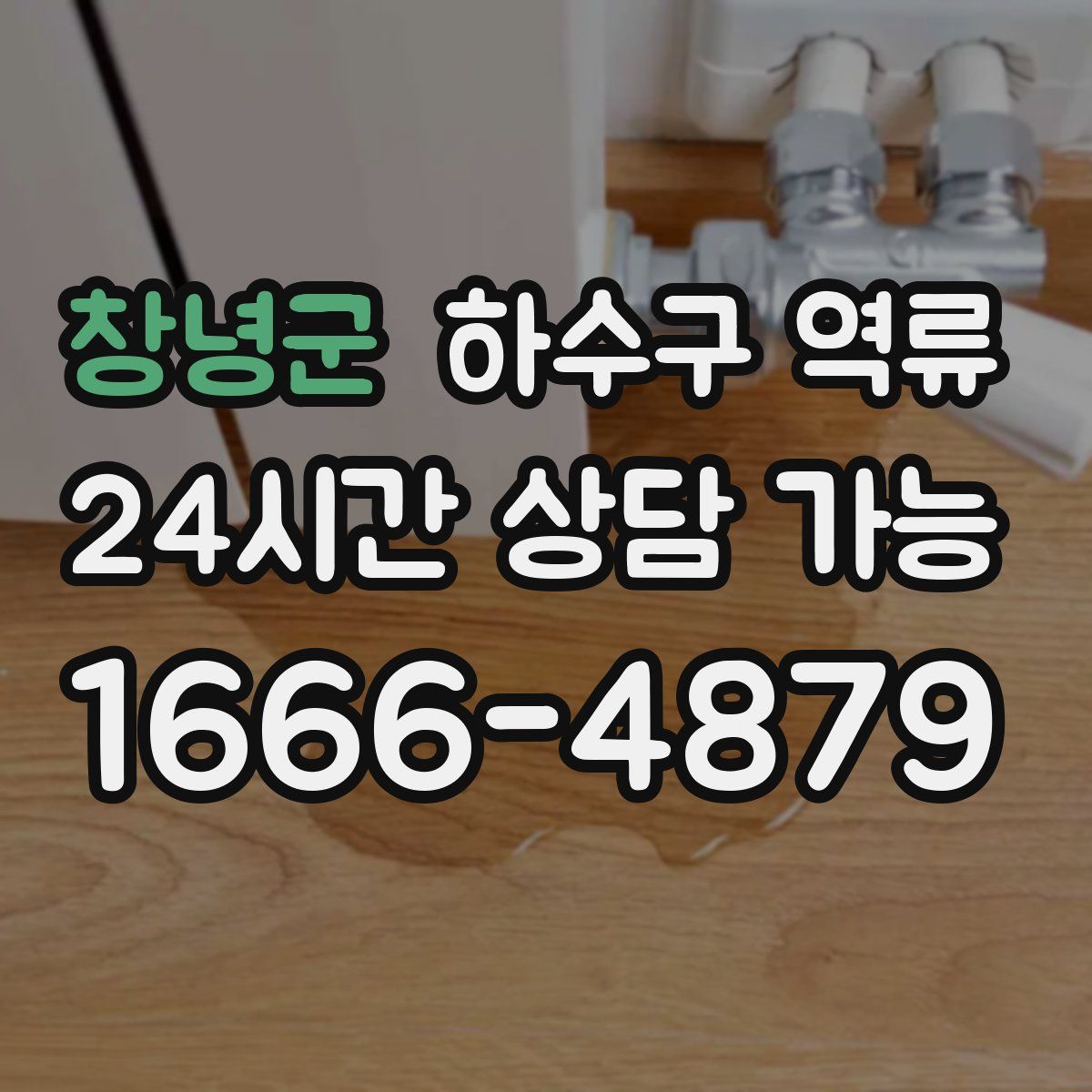 창녕군 하수구 역류