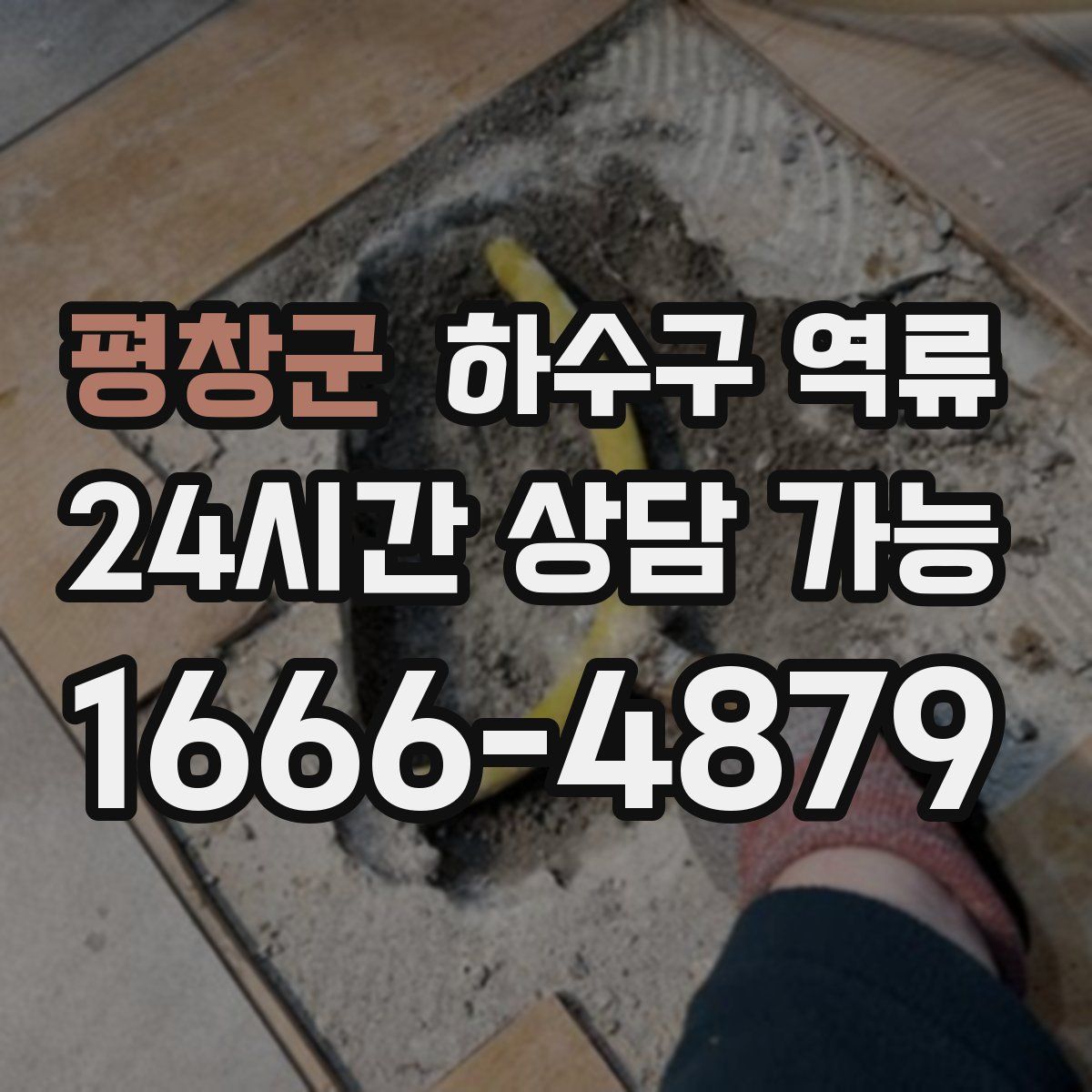 평창군 하수구 역류