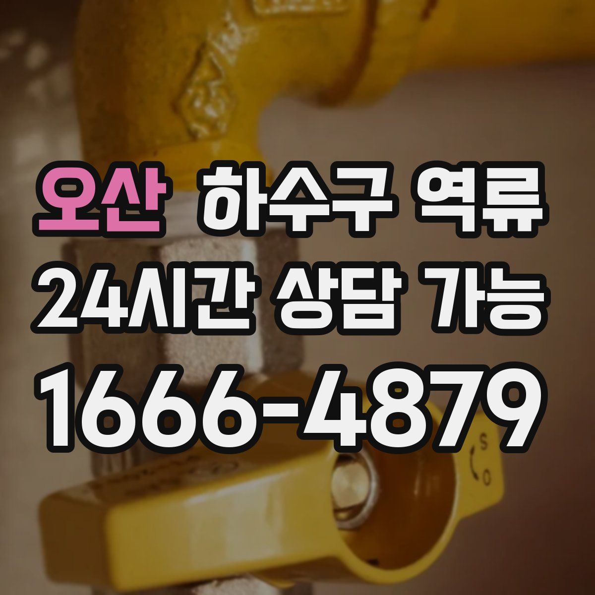 오산 하수구 역류