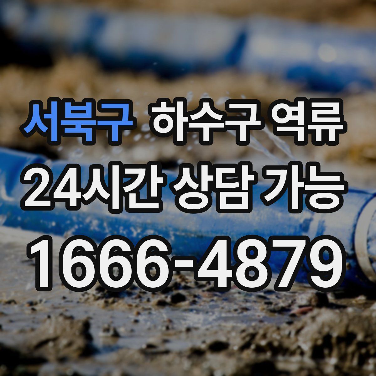 서북구 하수구 역류