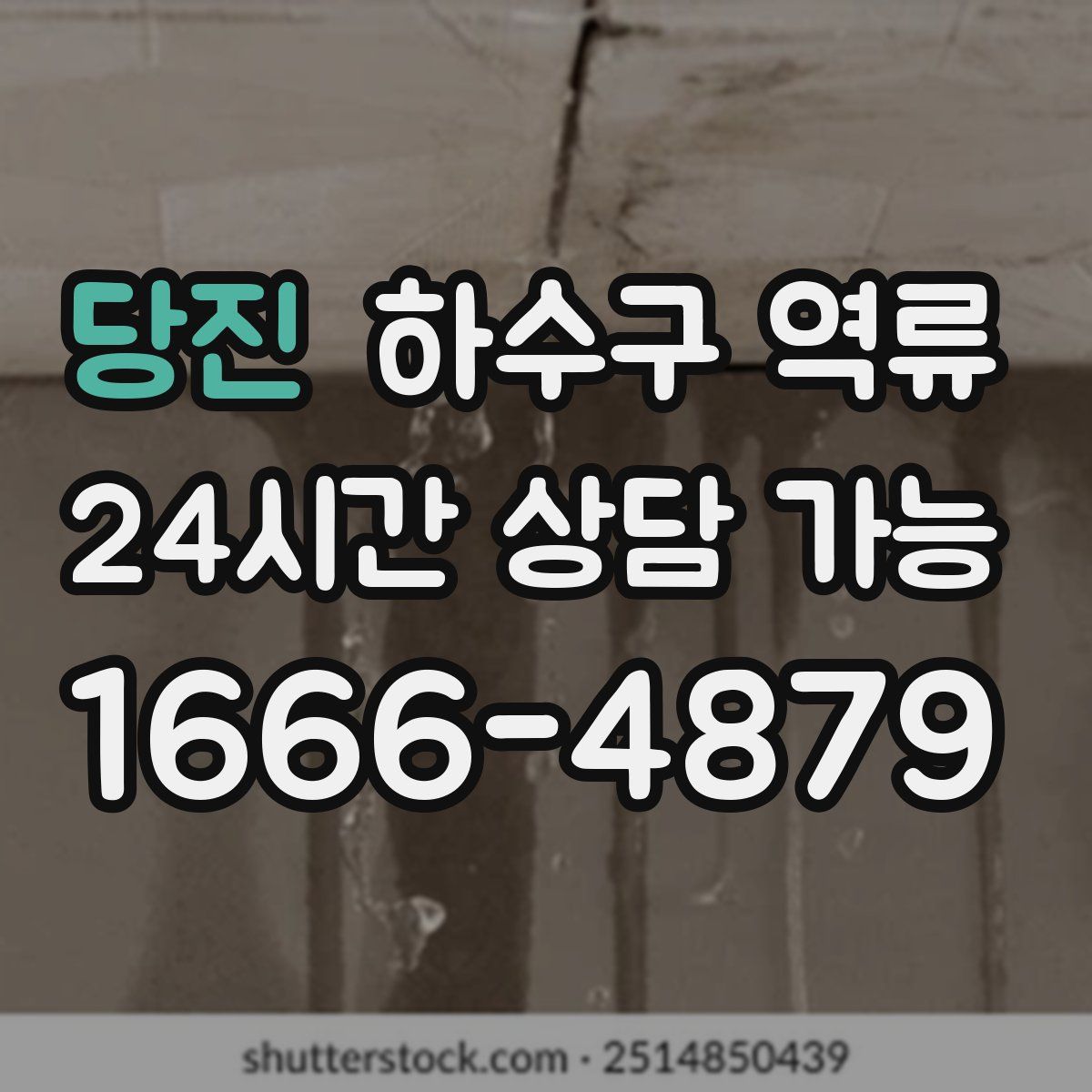 당진 하수구 역류