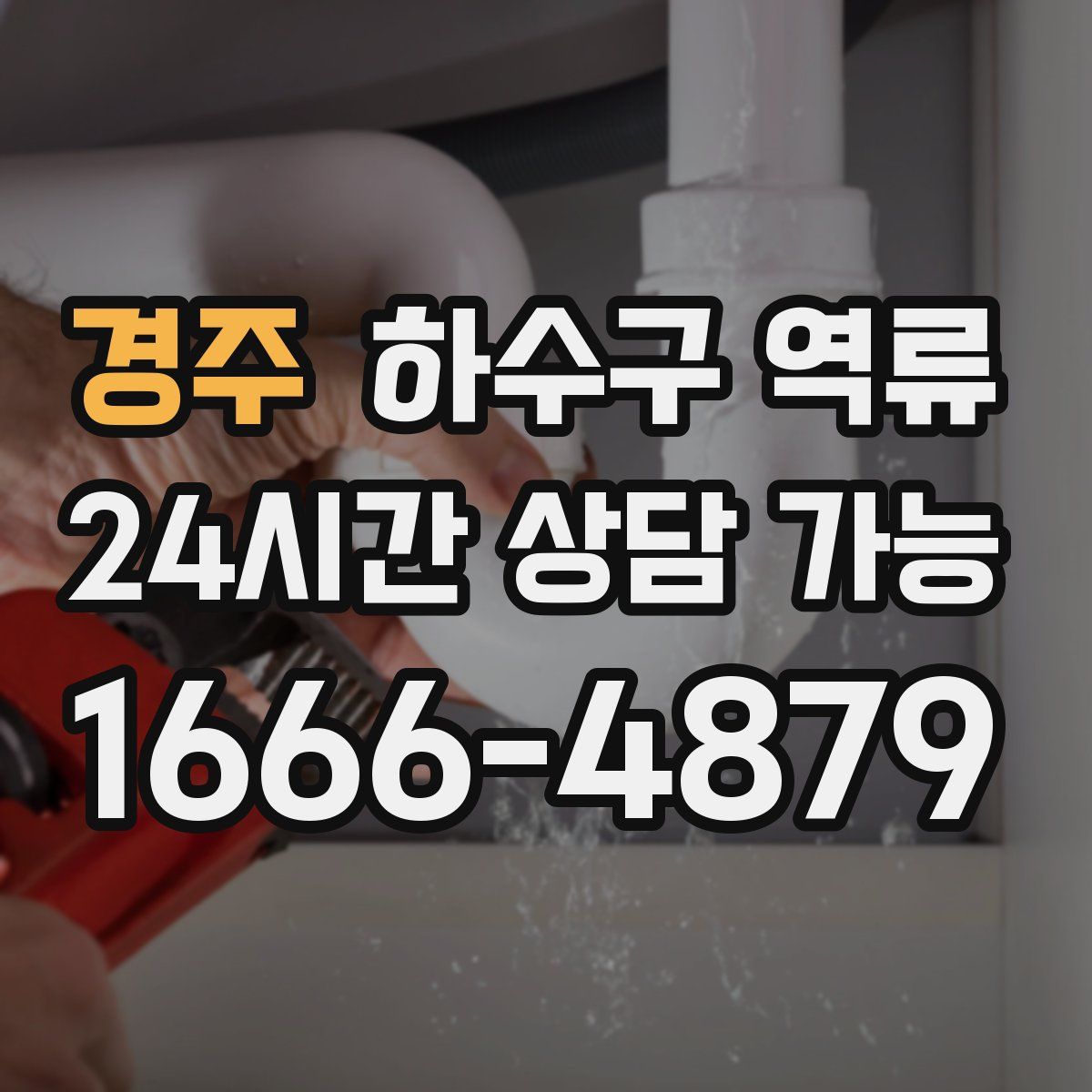 경주 하수구 역류