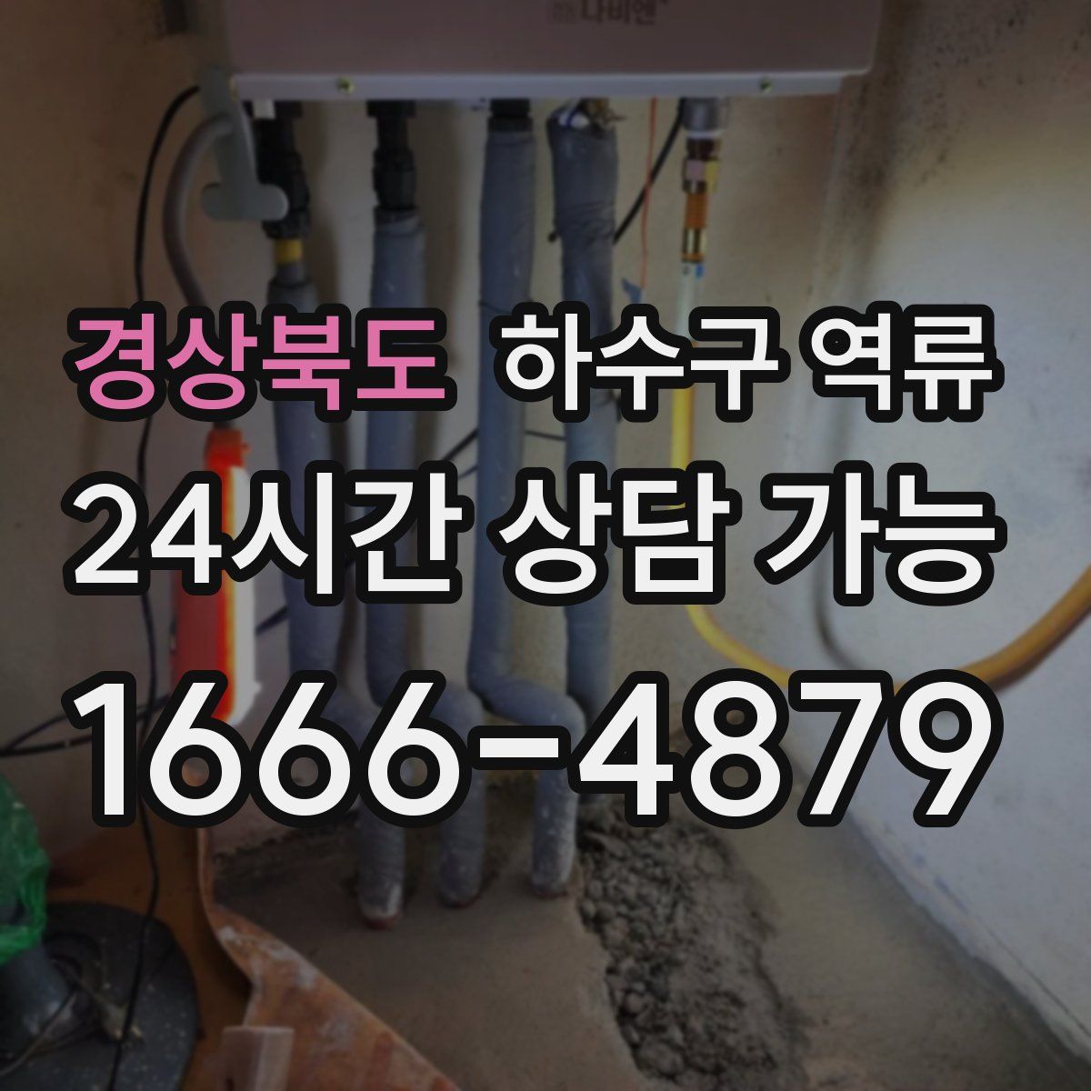 경상북도 하수구 역류