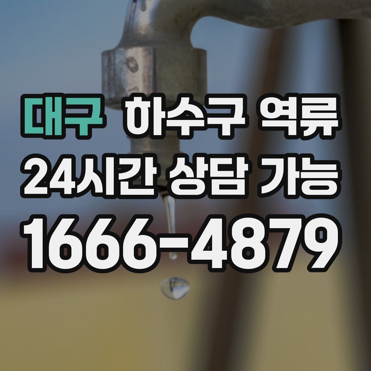 대구 하수구 역류