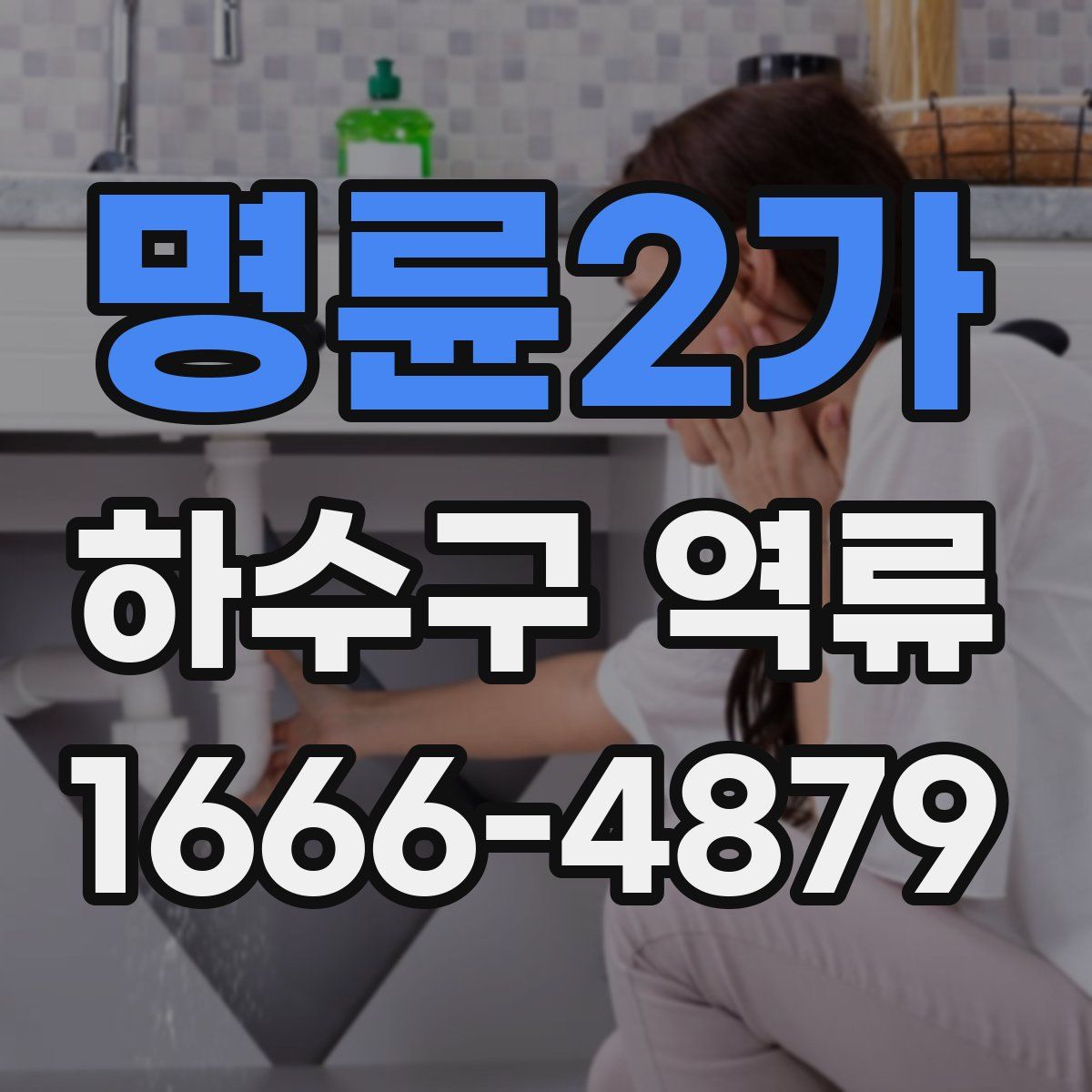 명륜2가 하수구 역류