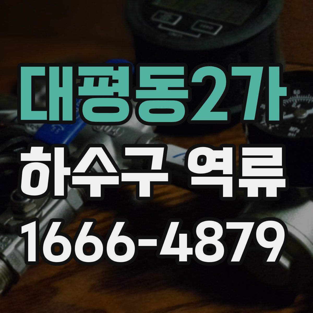 대평동2가 하수구 역류