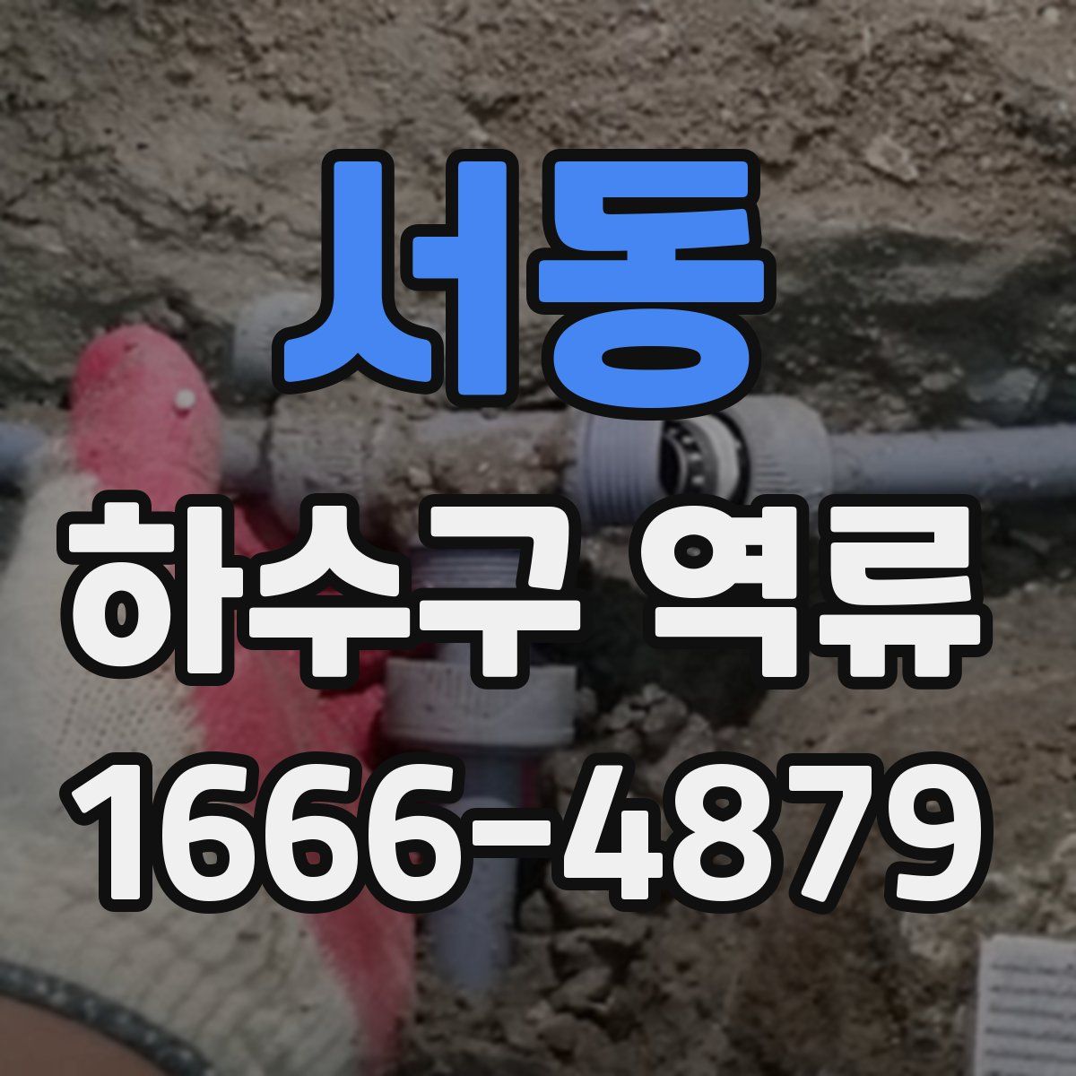 서동 하수구 역류
