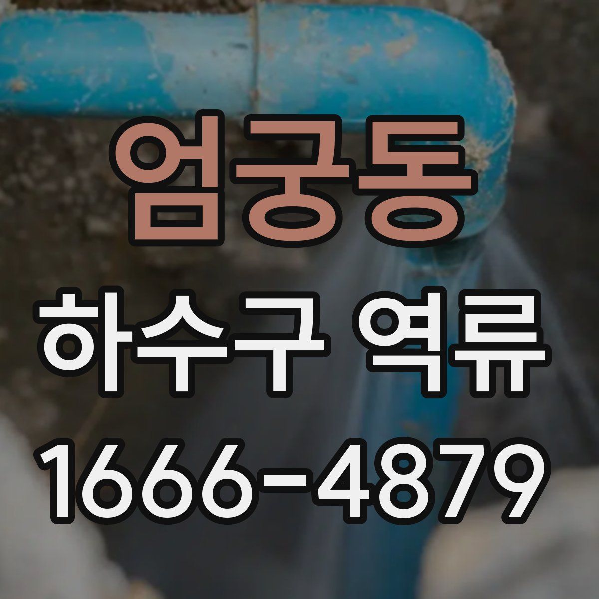 엄궁동 하수구 역류
