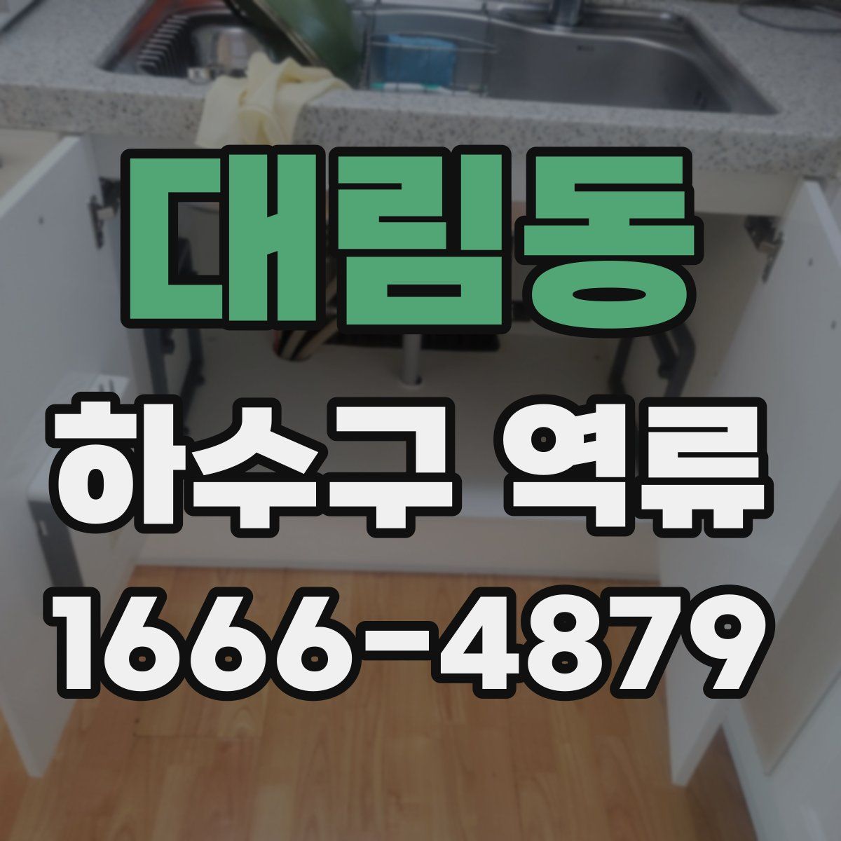 대림동 하수구 역류