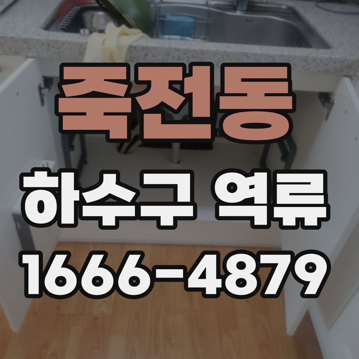 죽전동 하수구 역류