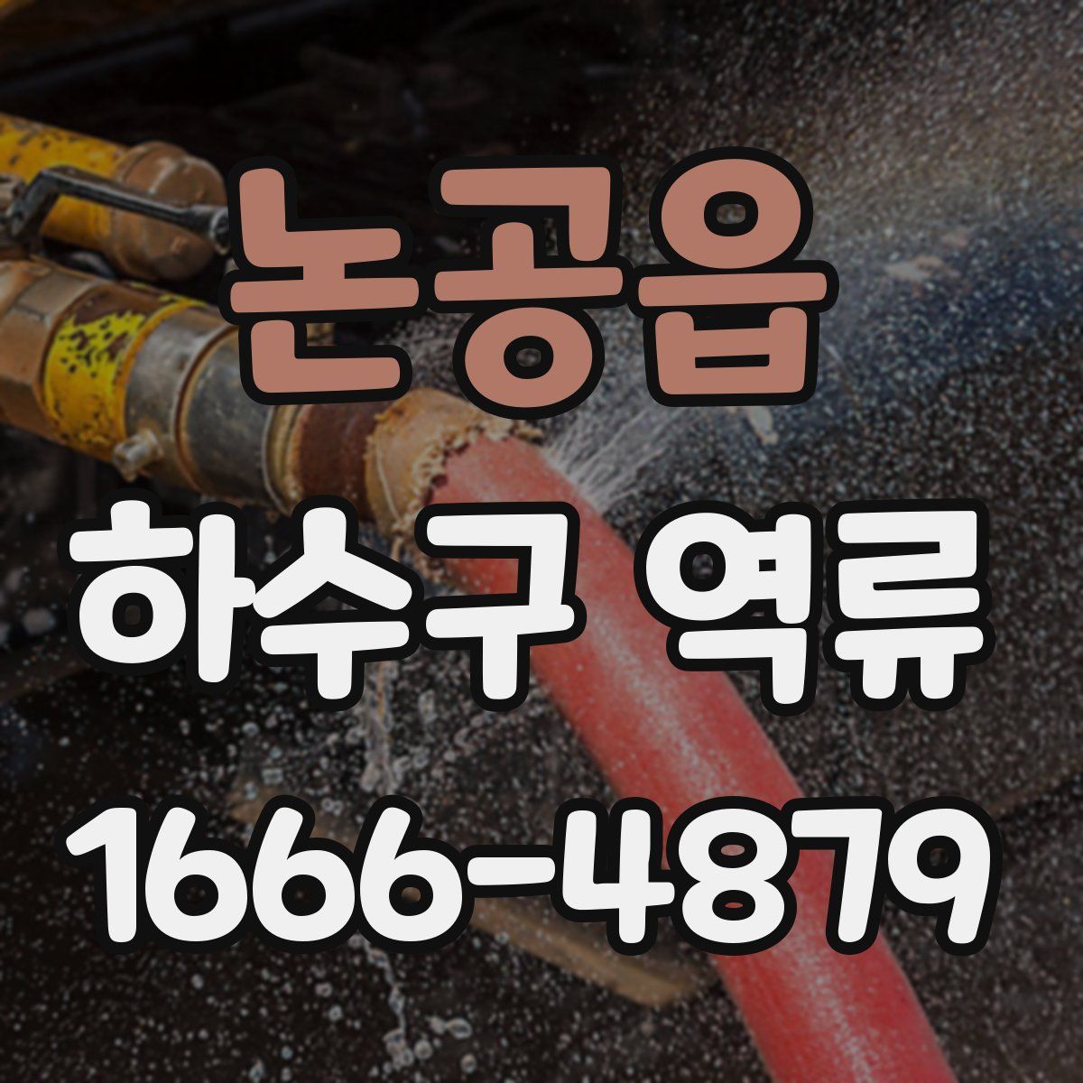 논공읍 하수구 역류