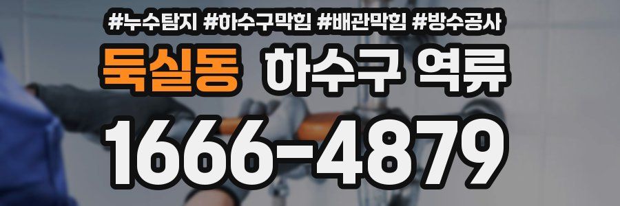 둑실동 하수구 역류