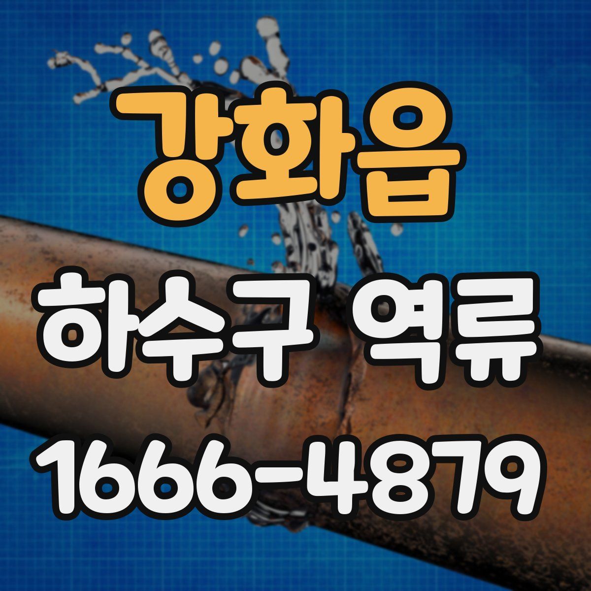 강화읍 하수구 역류