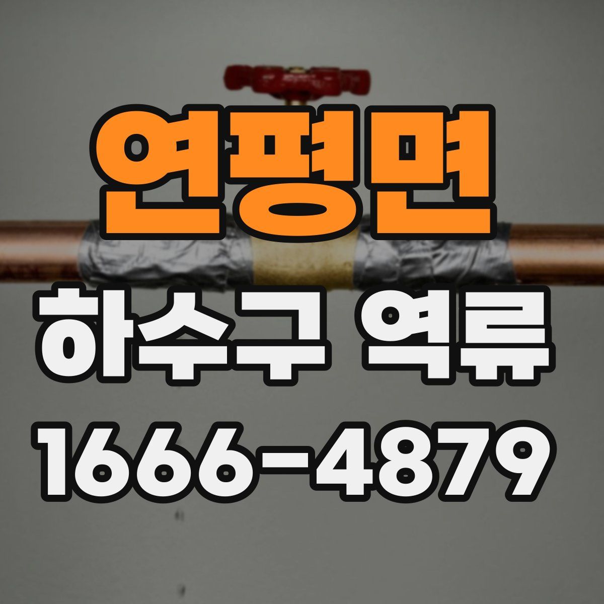 연평면 하수구 역류