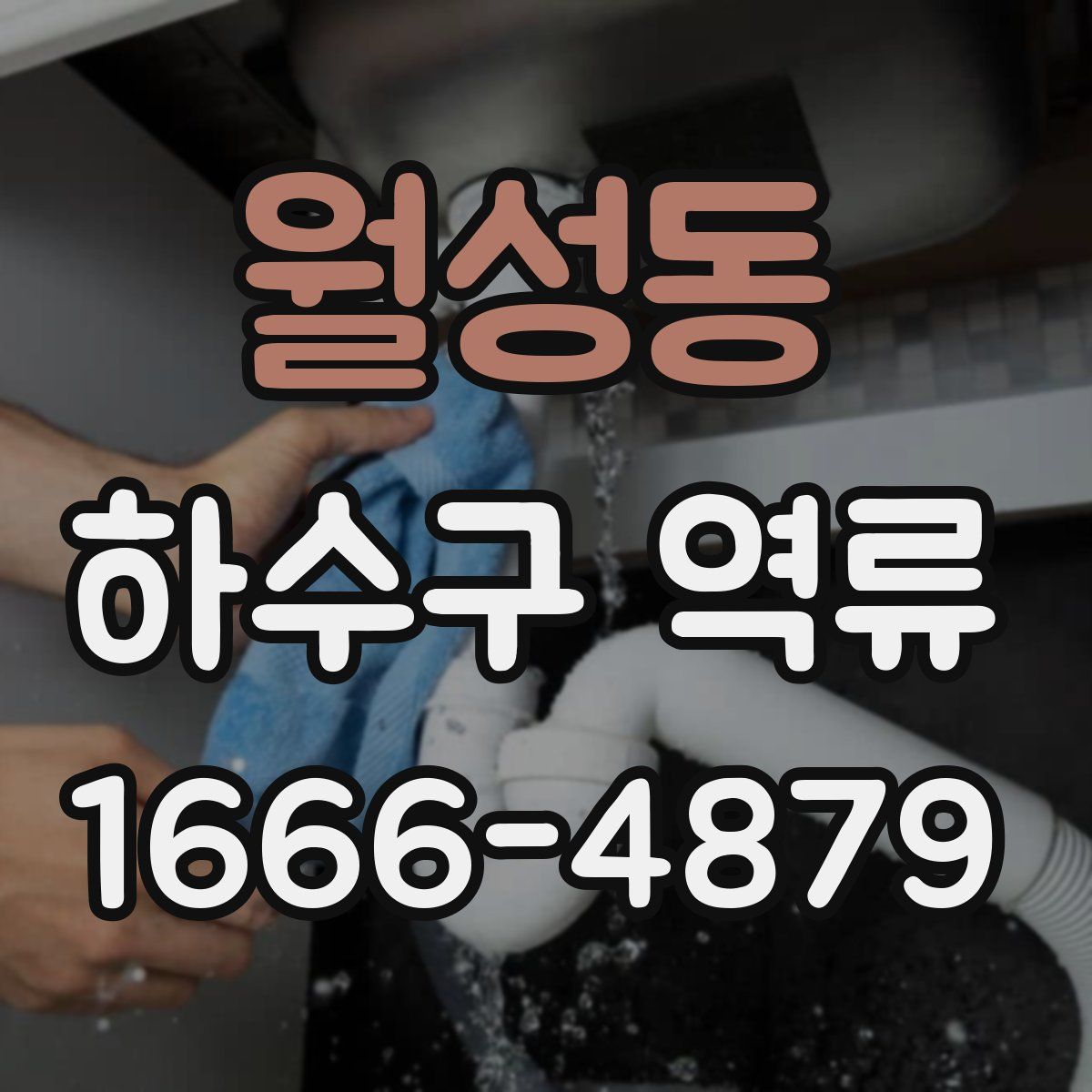 월성동 하수구 역류