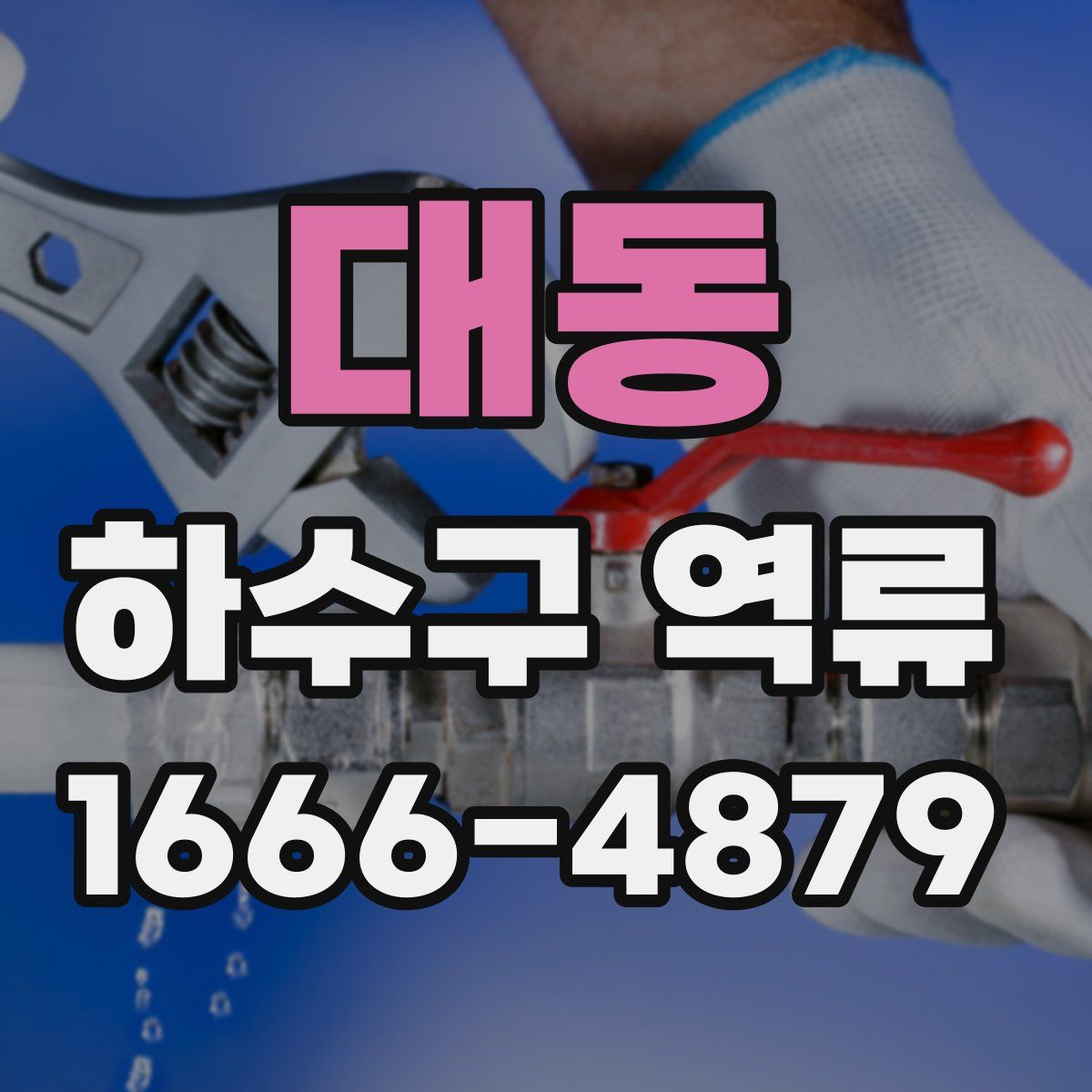 대동 하수구 역류