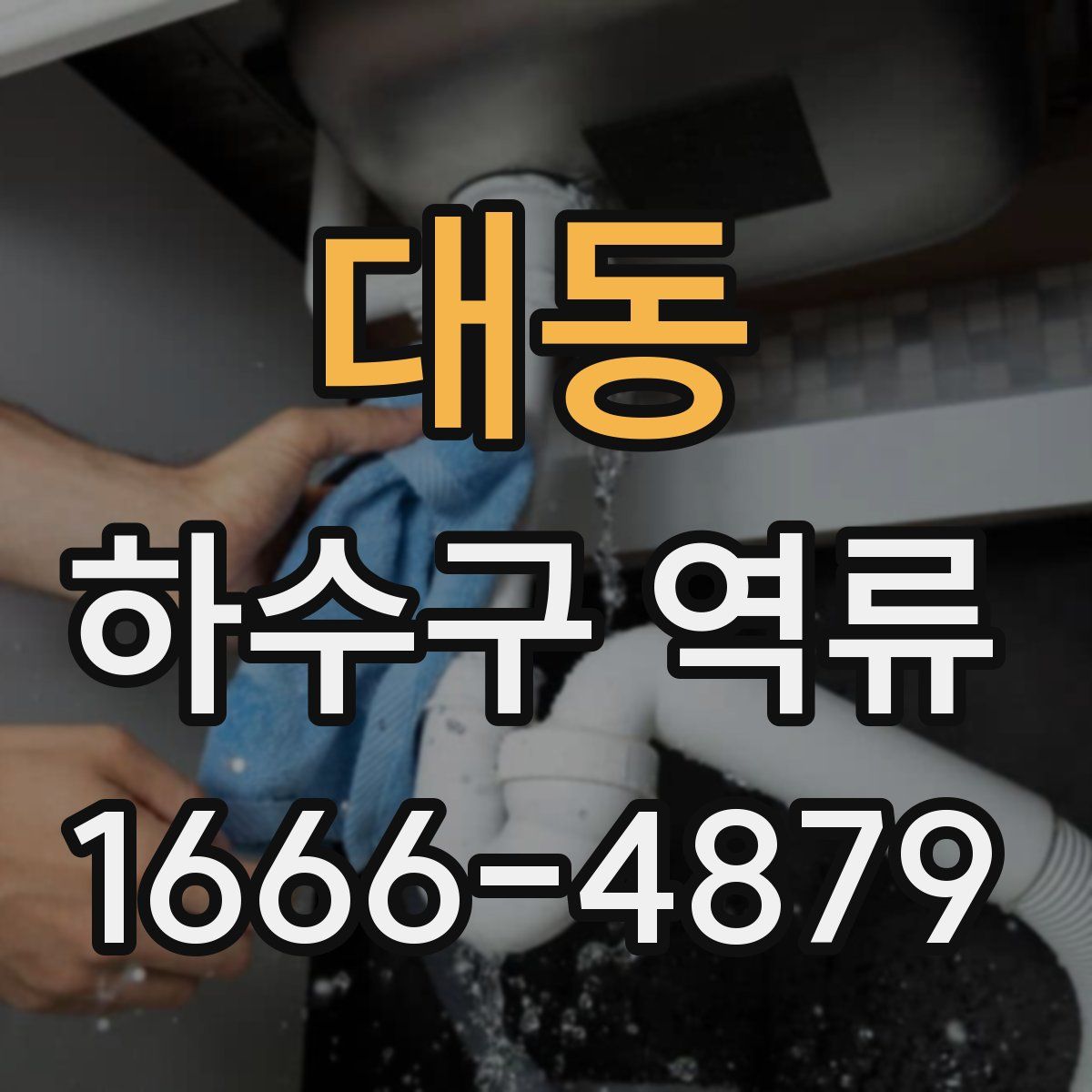 대동 하수구 역류