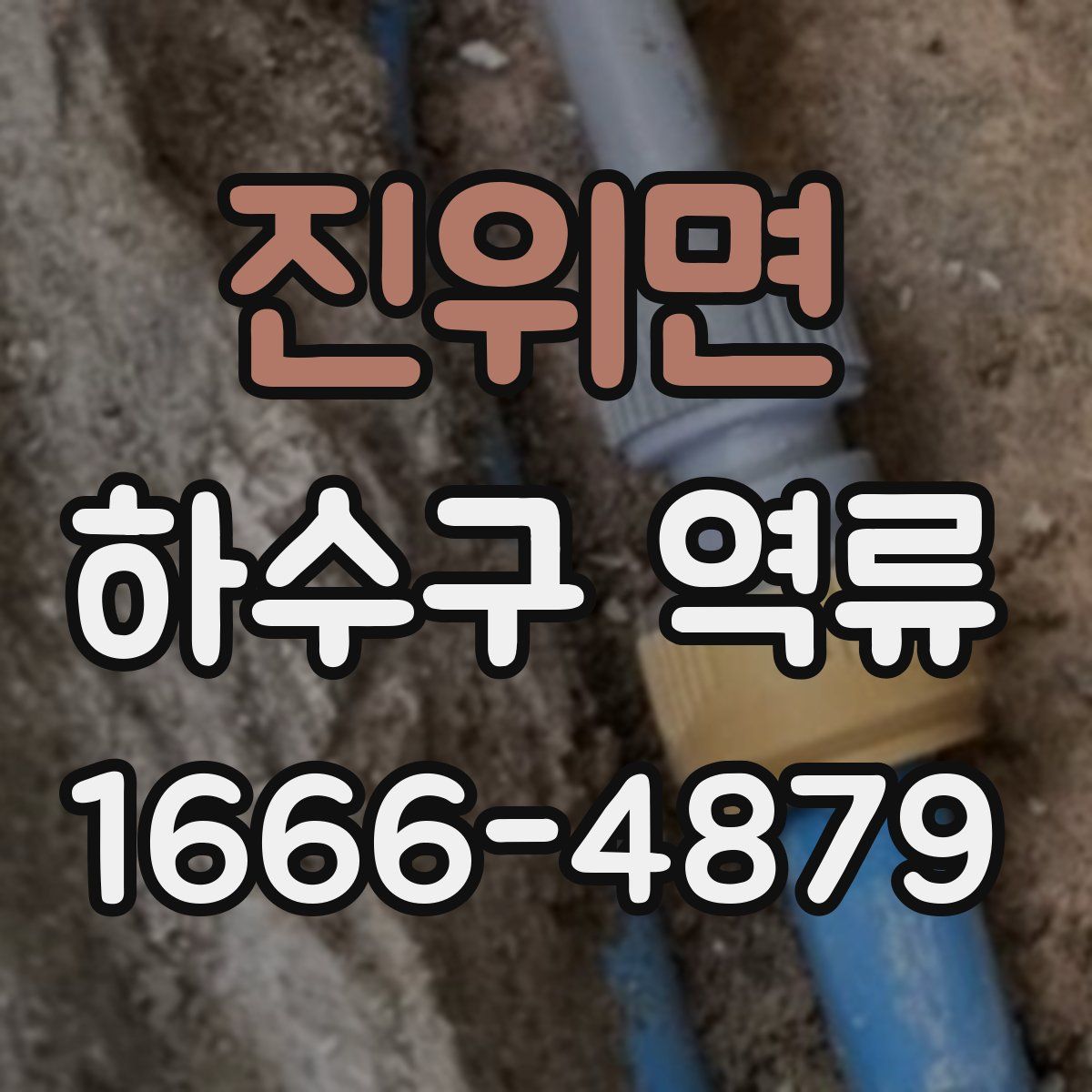 진위면 하수구 역류