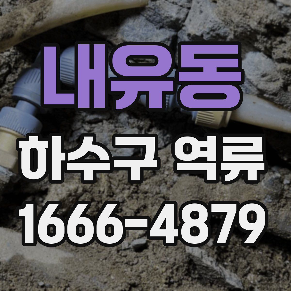 내유동 하수구 역류