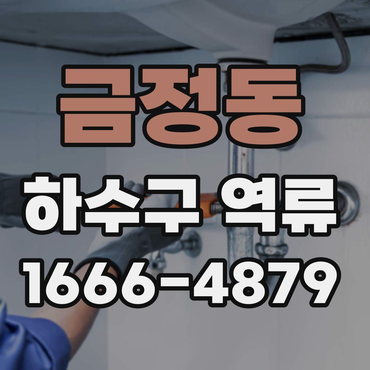 금정동 하수구 역류