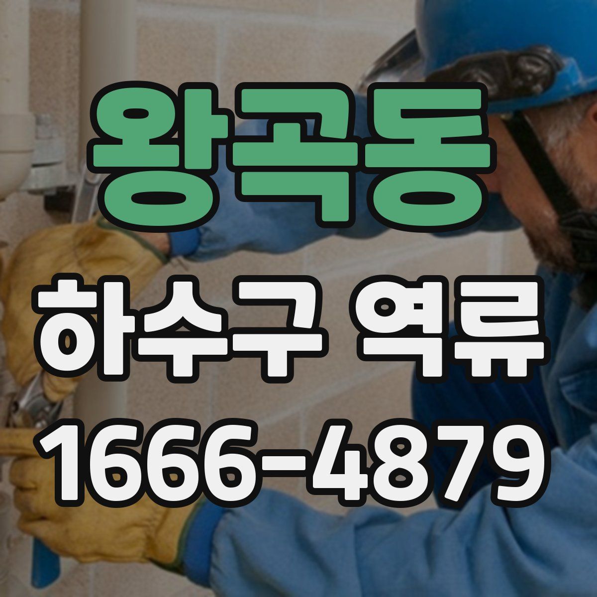 왕곡동 하수구 역류