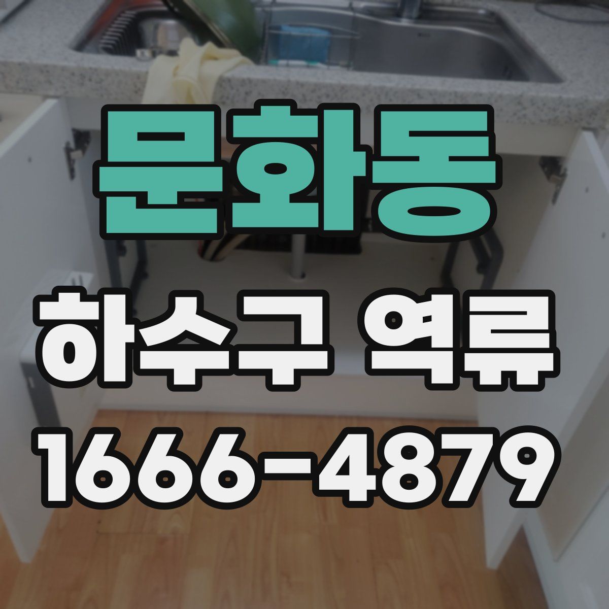 문화동 하수구 역류
