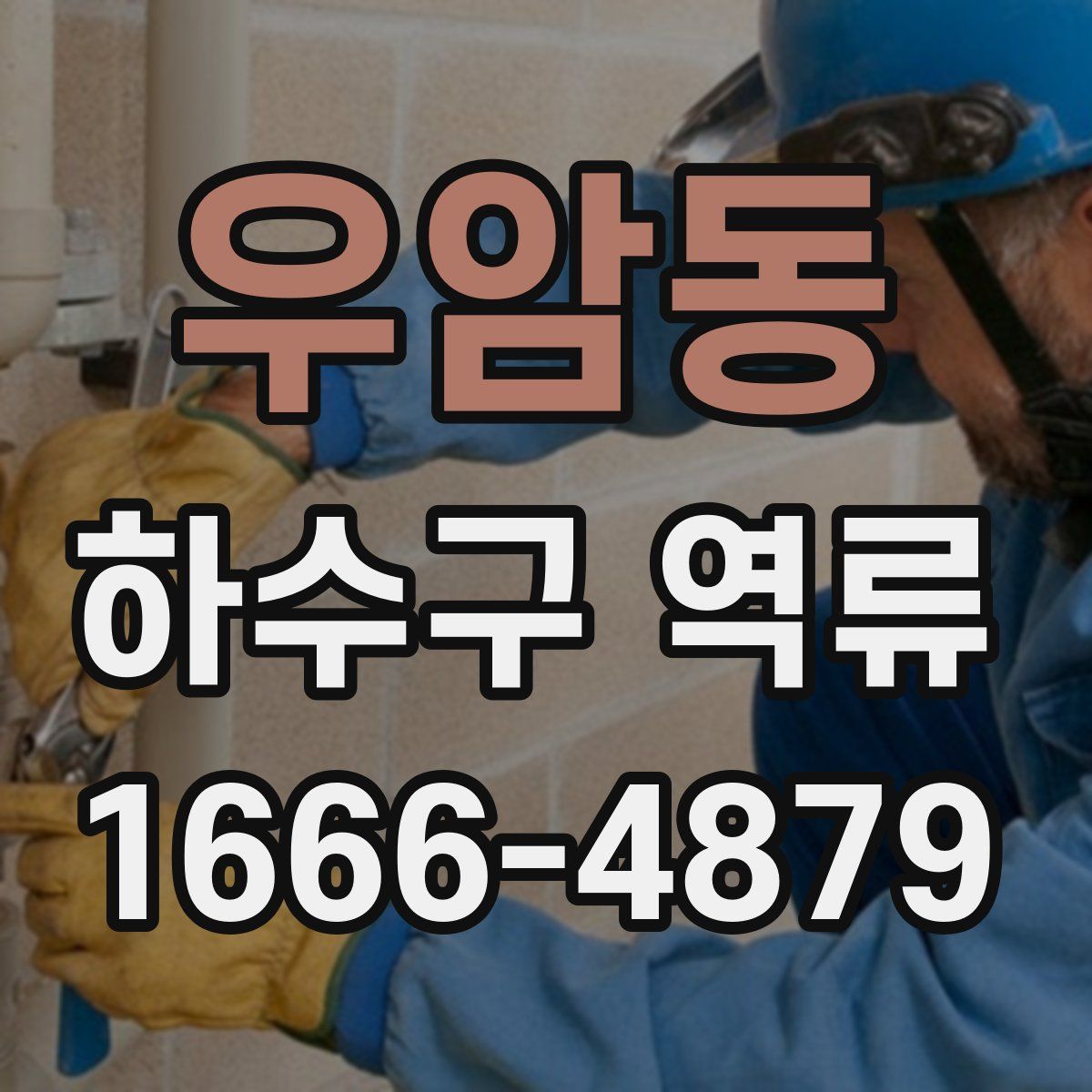 우암동 하수구 역류