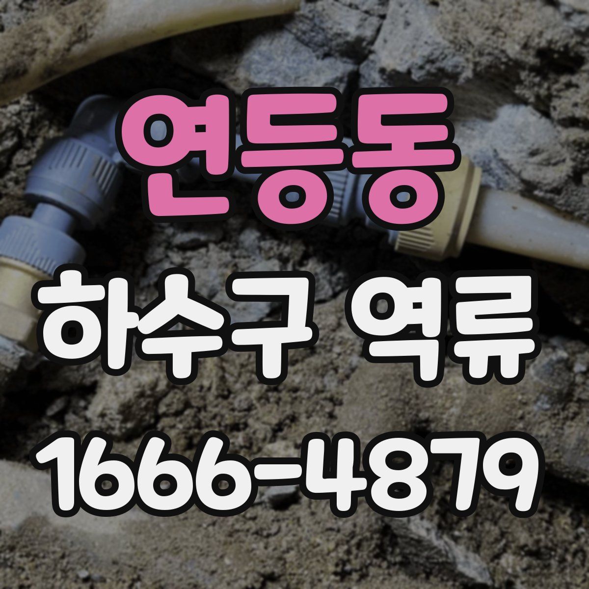 연등동 하수구 역류