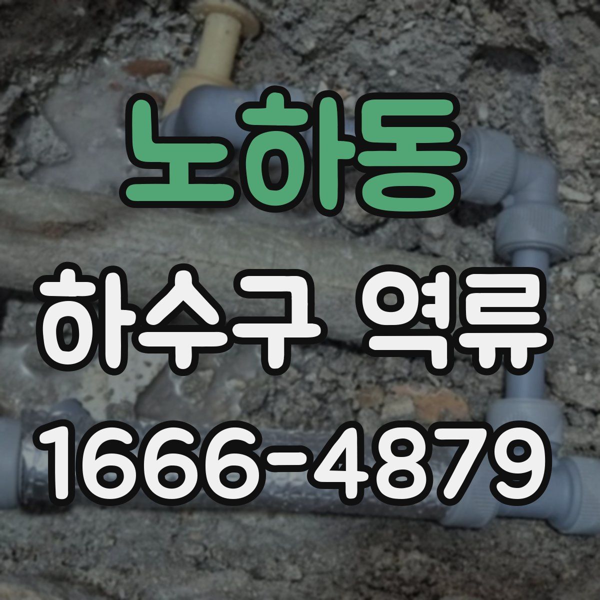 노하동 하수구 역류