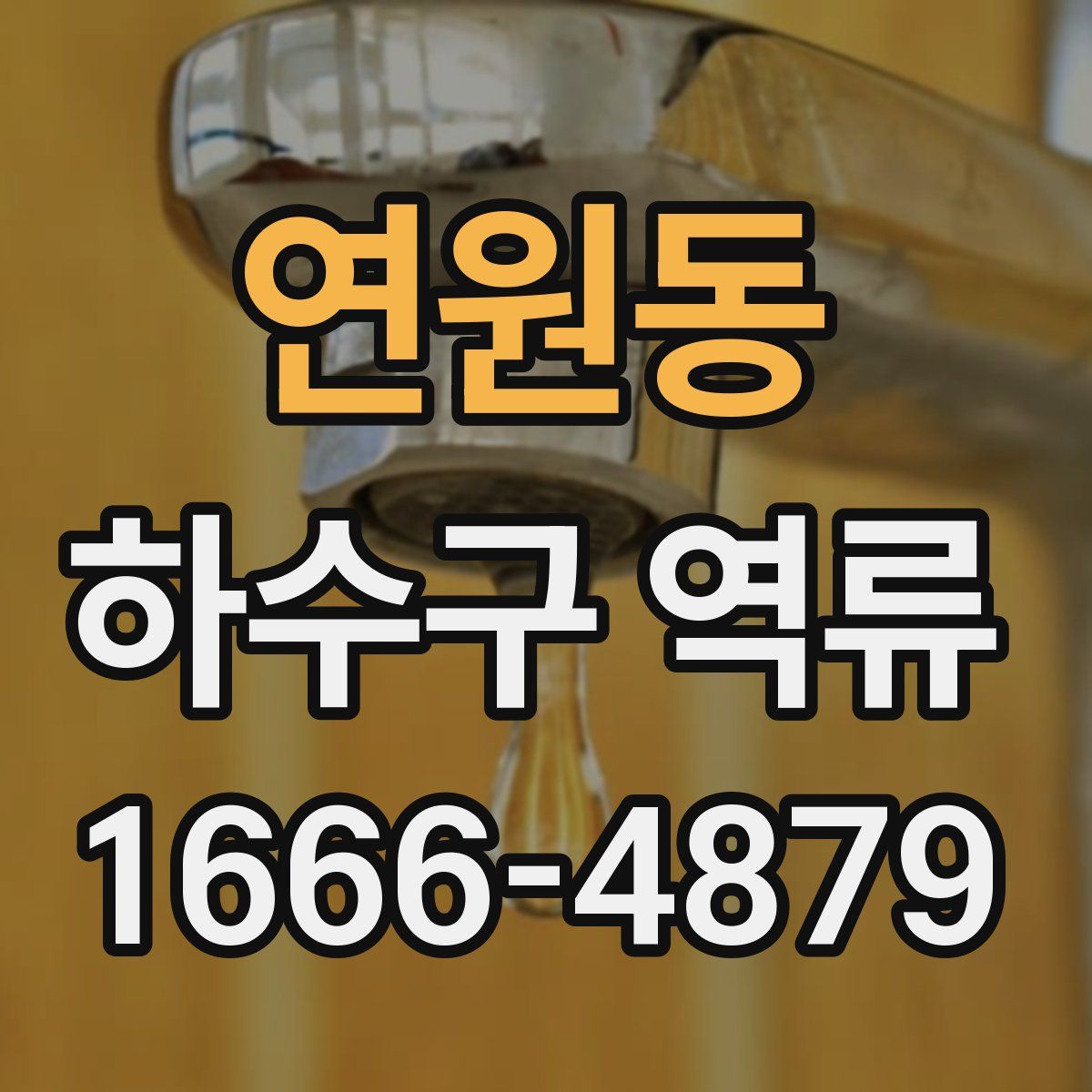 연원동 하수구 역류