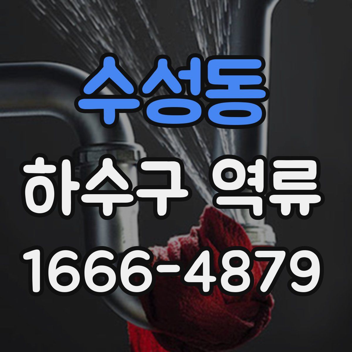 수성동 하수구 역류