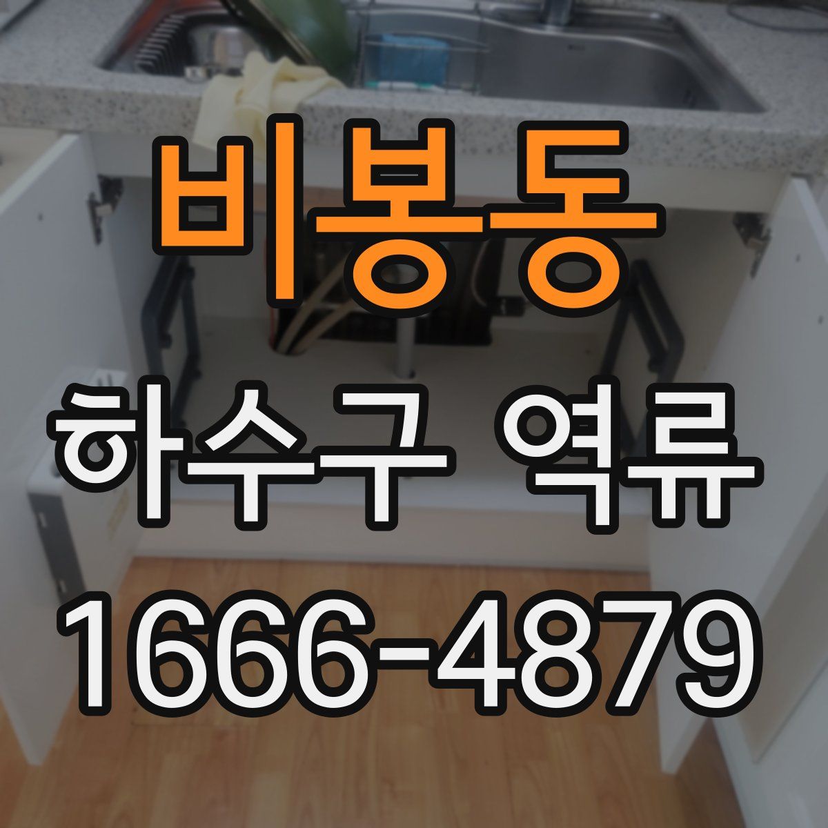 비봉동 하수구 역류
