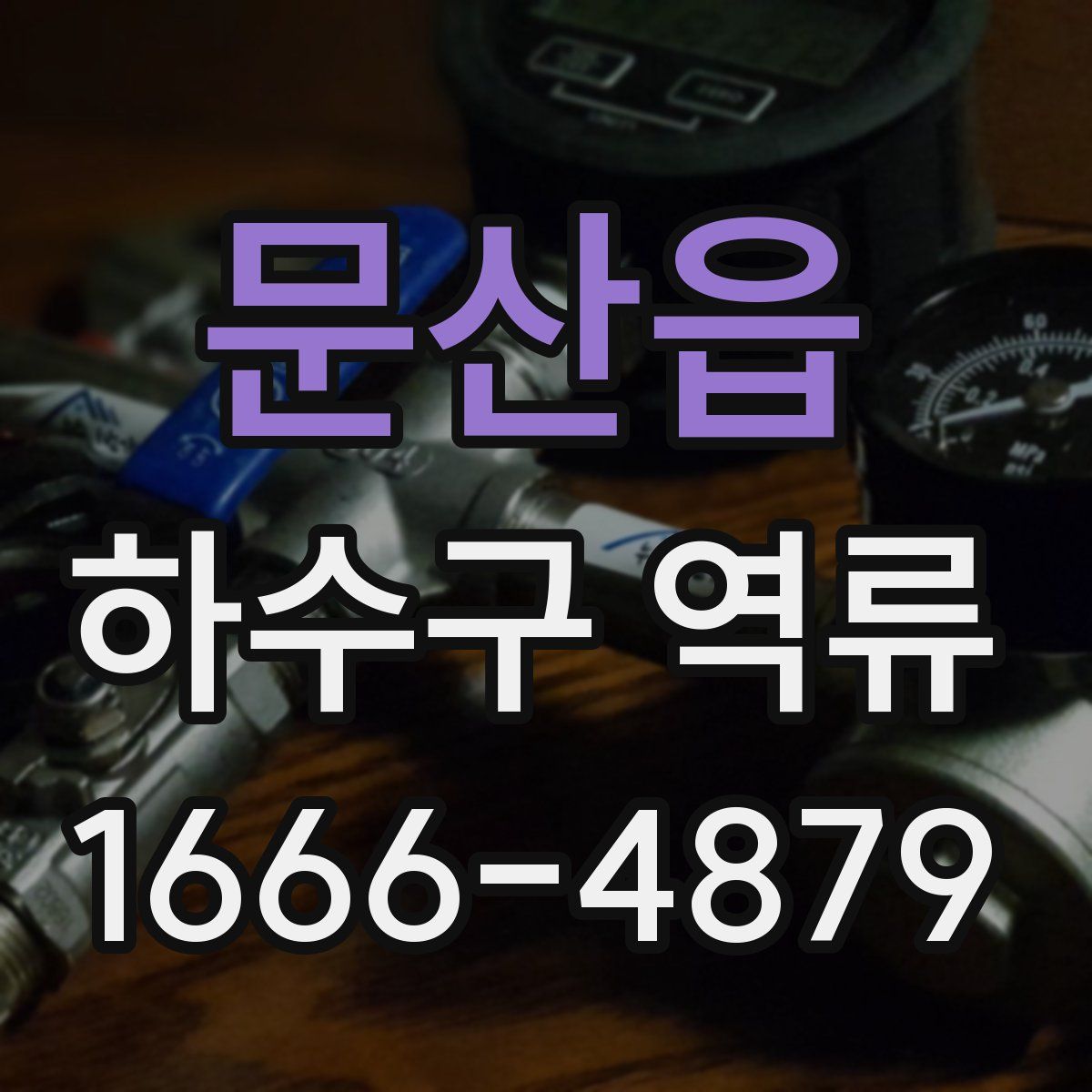 문산읍 하수구 역류