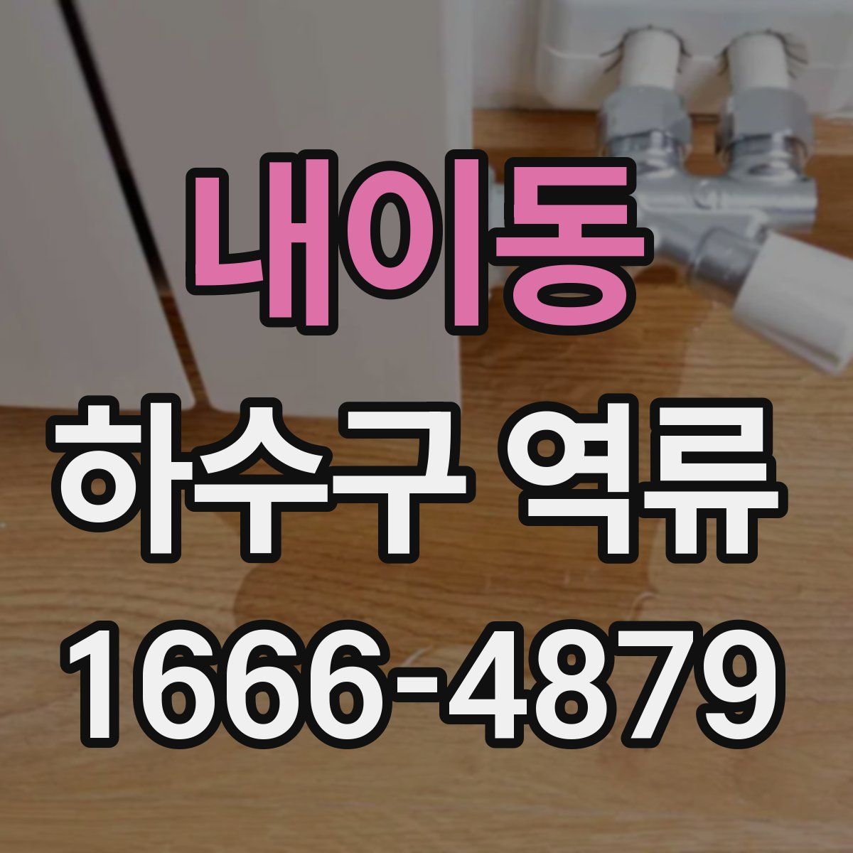 내이동 하수구 역류