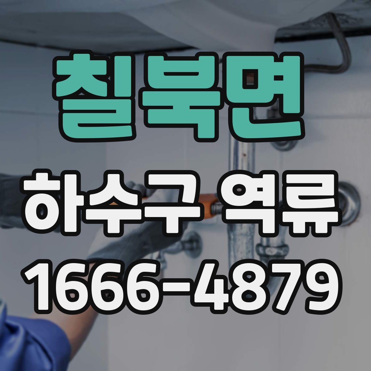 칠북면 하수구 역류