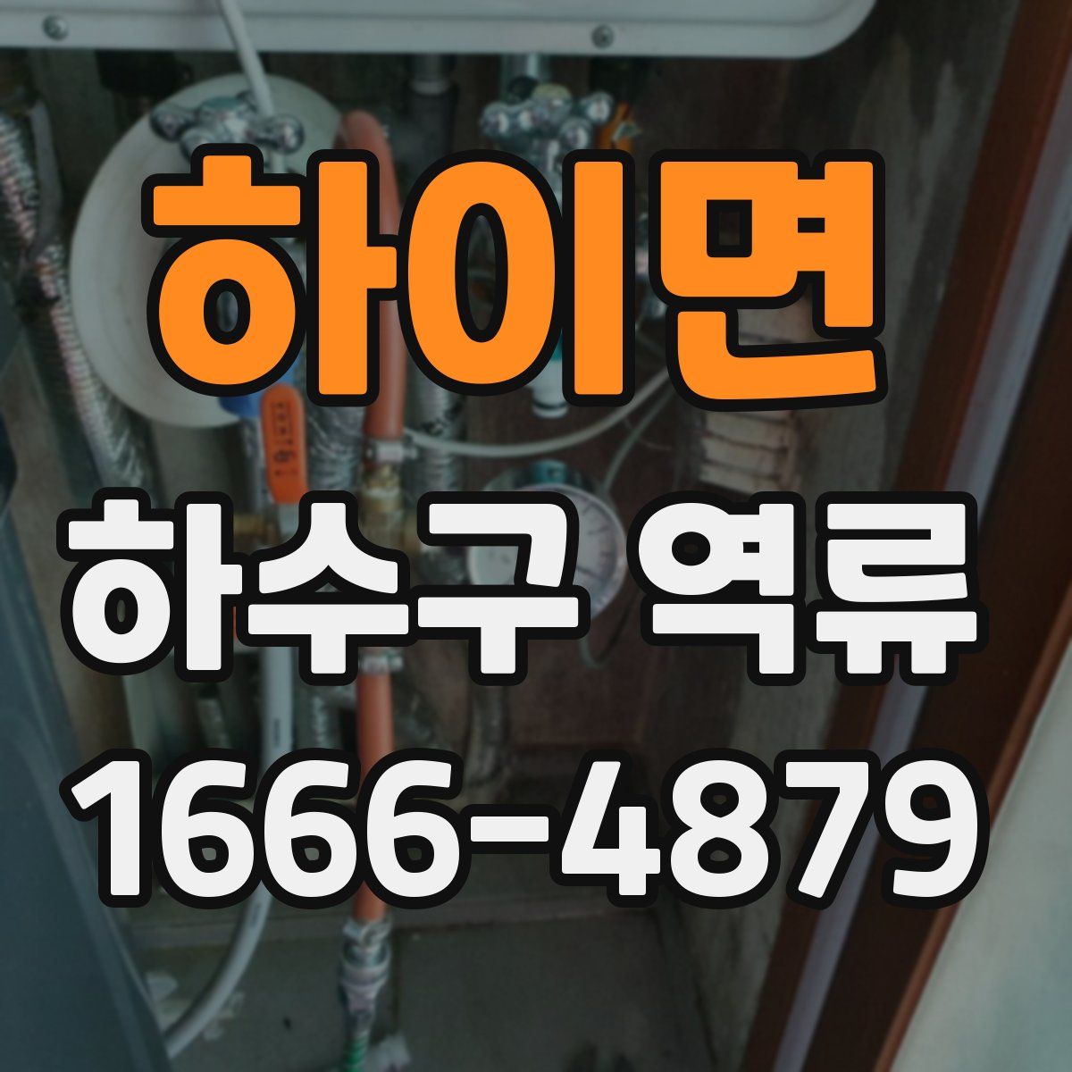 하이면 하수구 역류