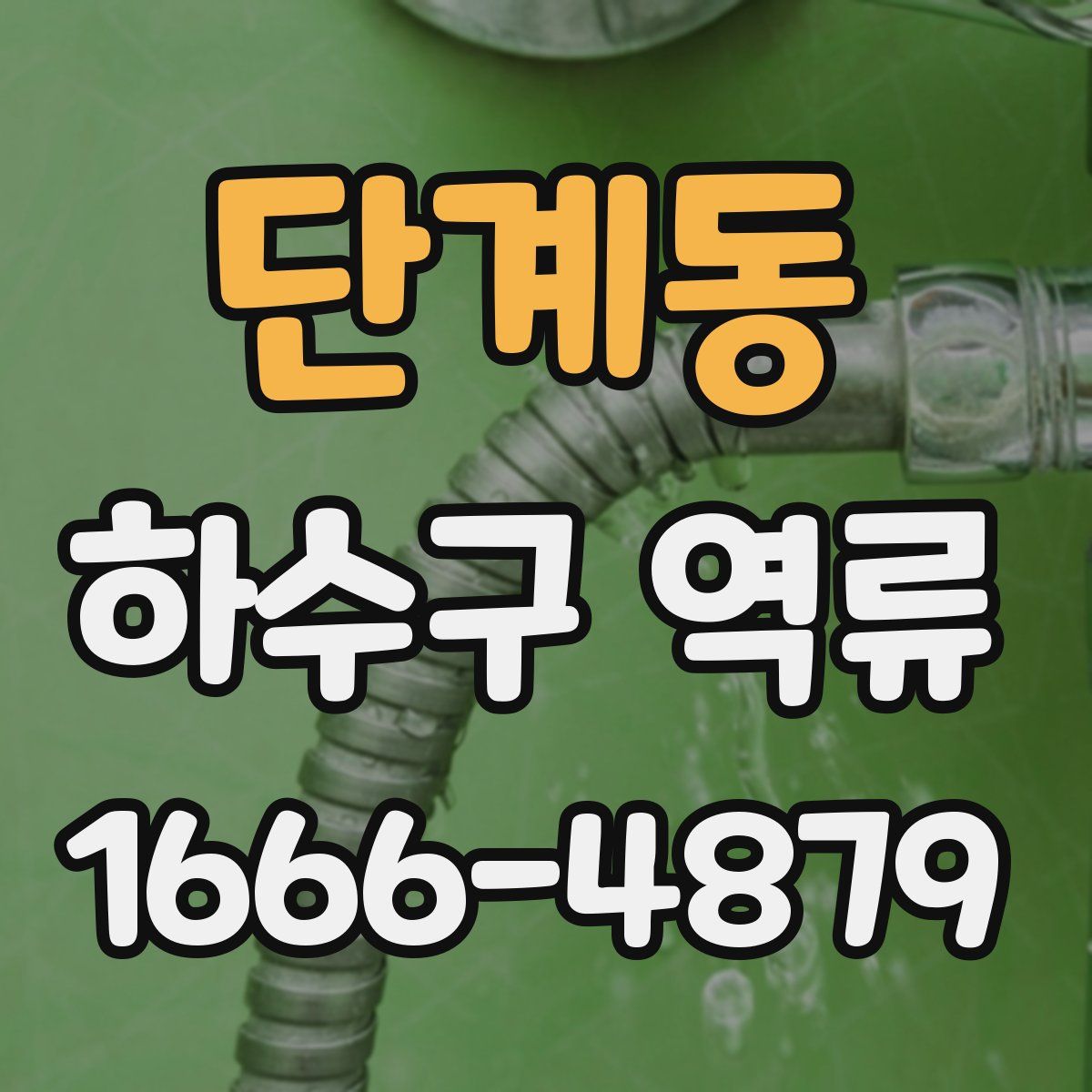 단계동 하수구 역류