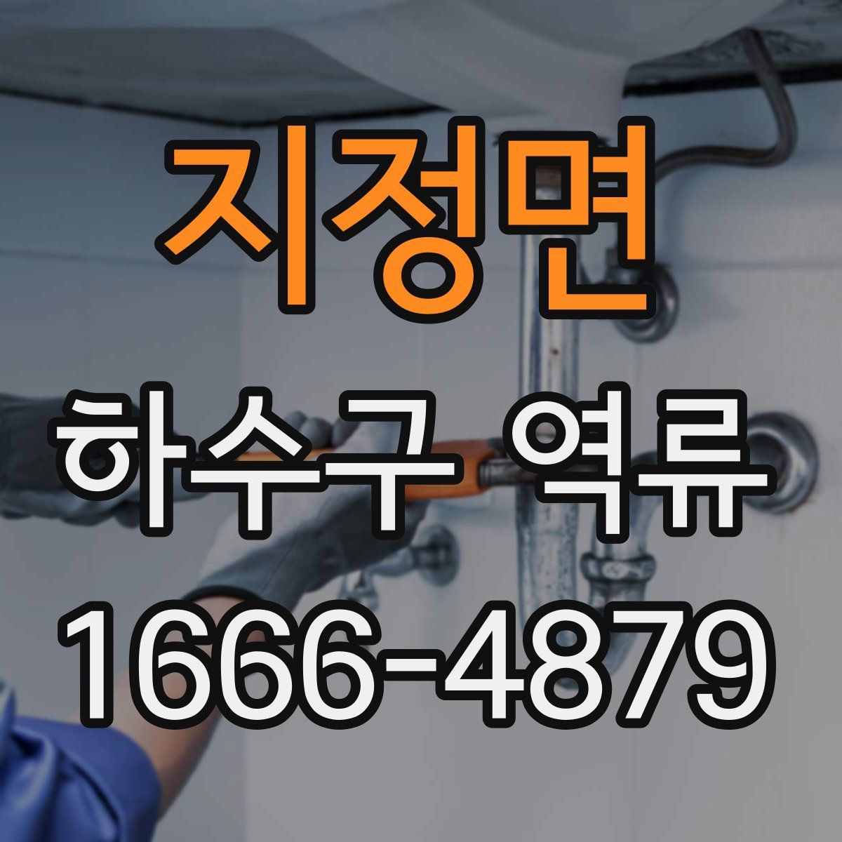 지정면 하수구 역류