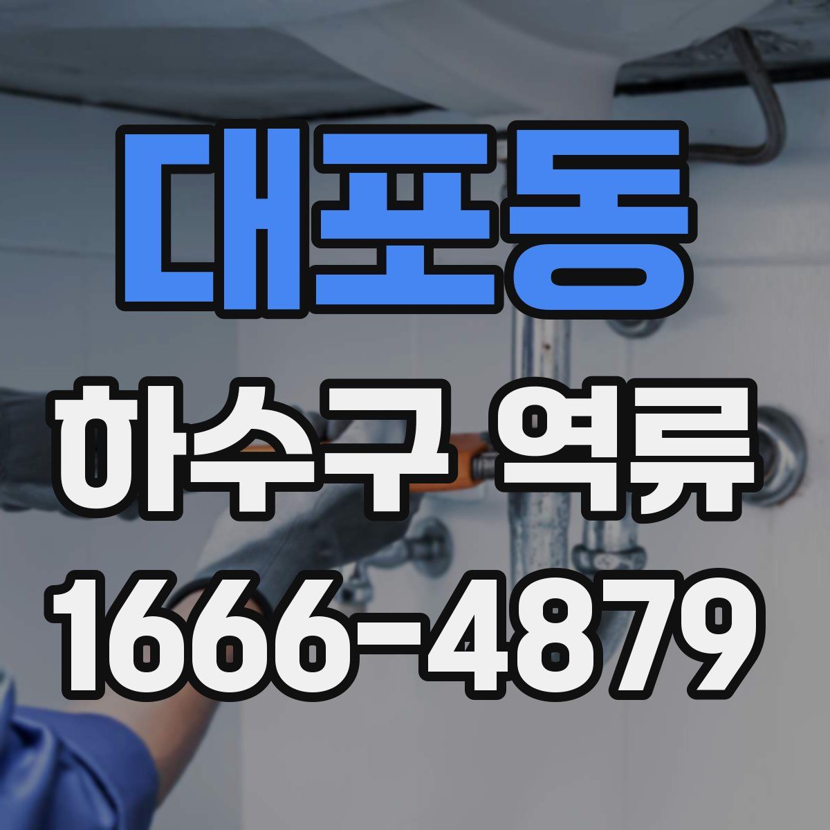 대포동 하수구 역류