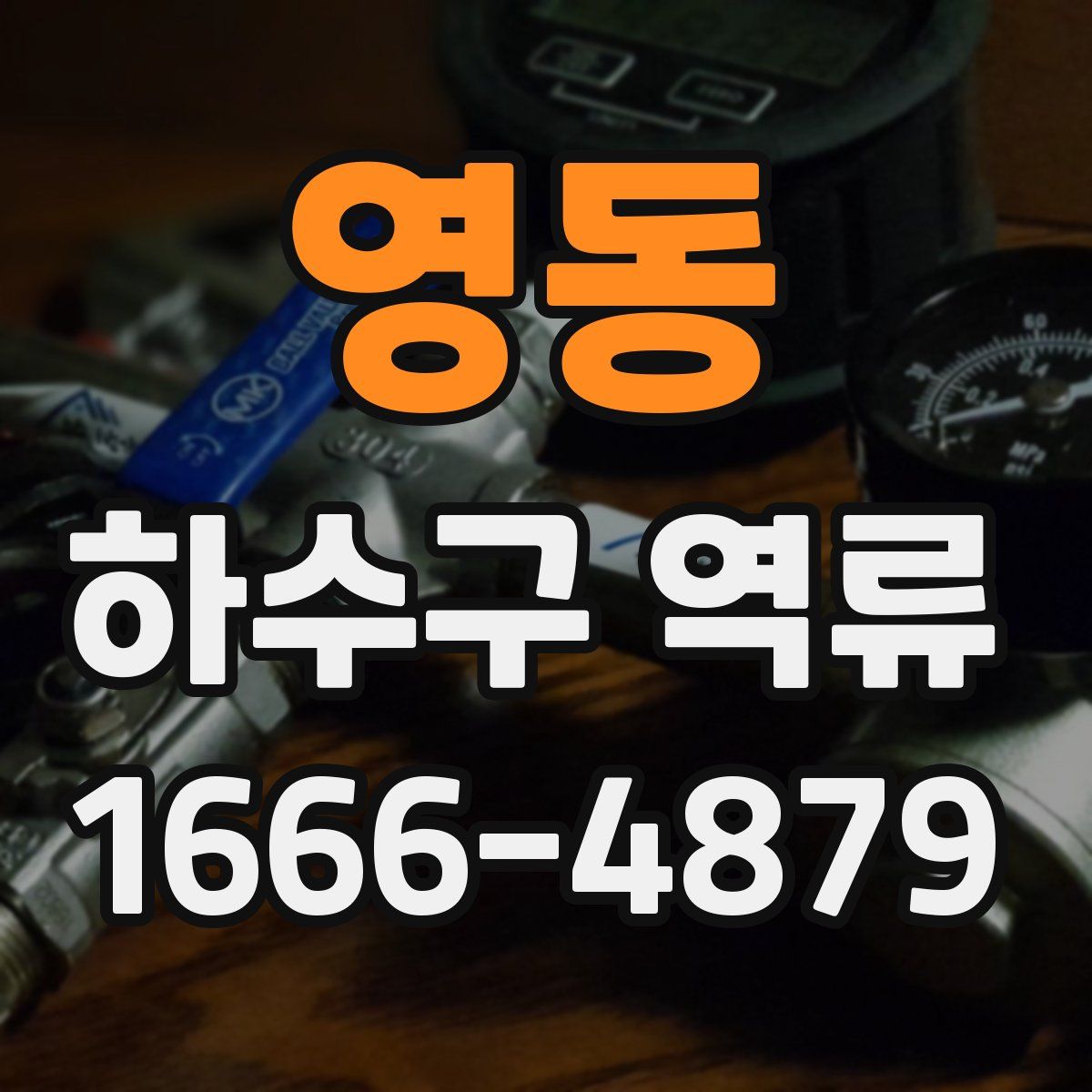 영동 하수구 역류