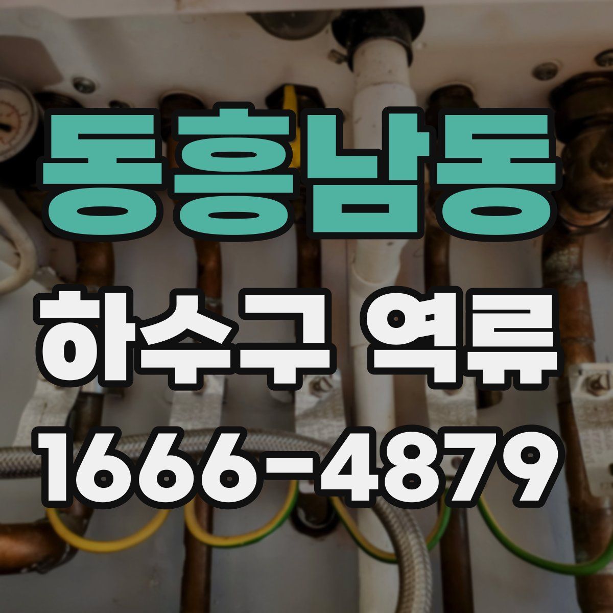 동흥남동 하수구 역류