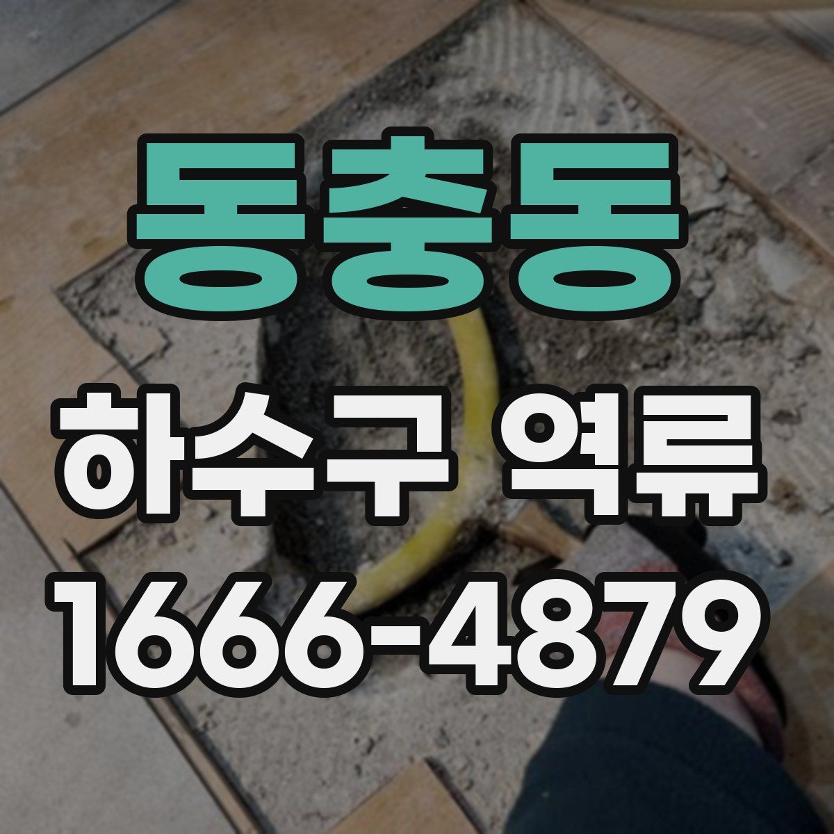 동충동 하수구 역류