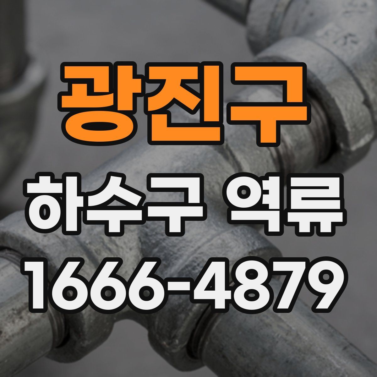 광진구 하수구 역류