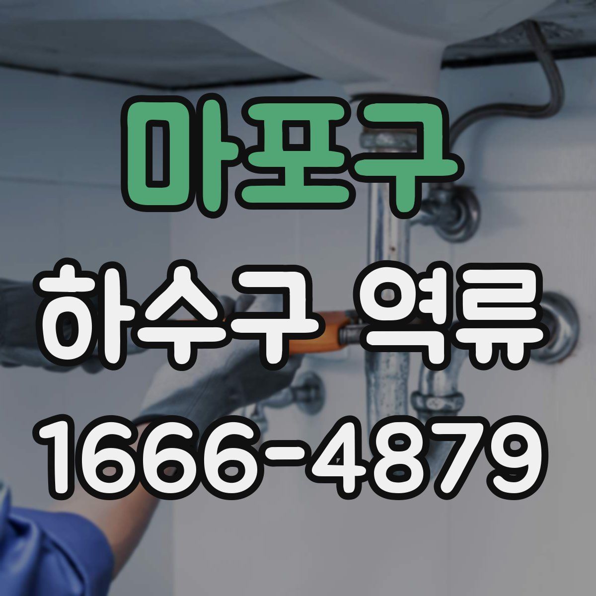 마포구 하수구 역류