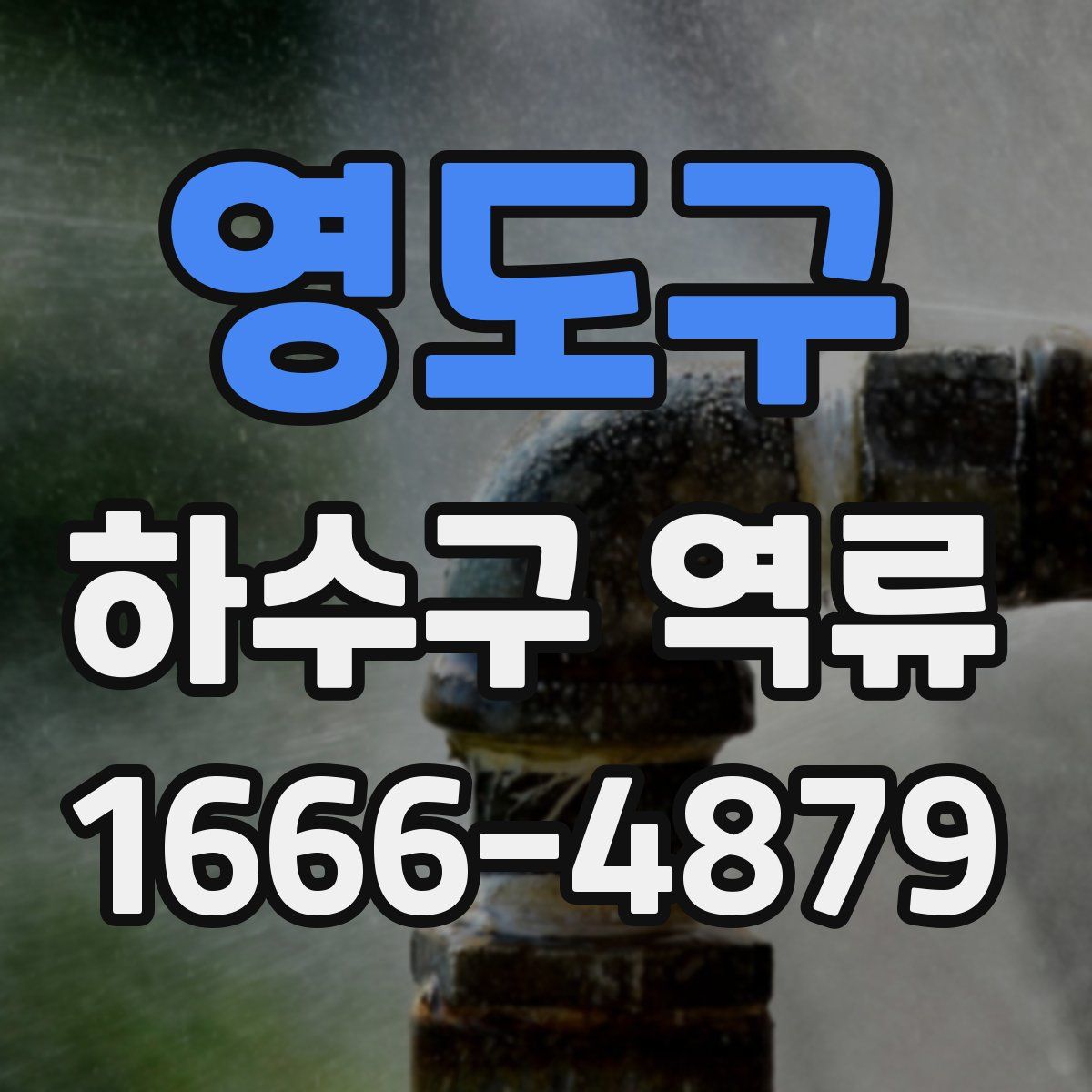 영도구 하수구 역류