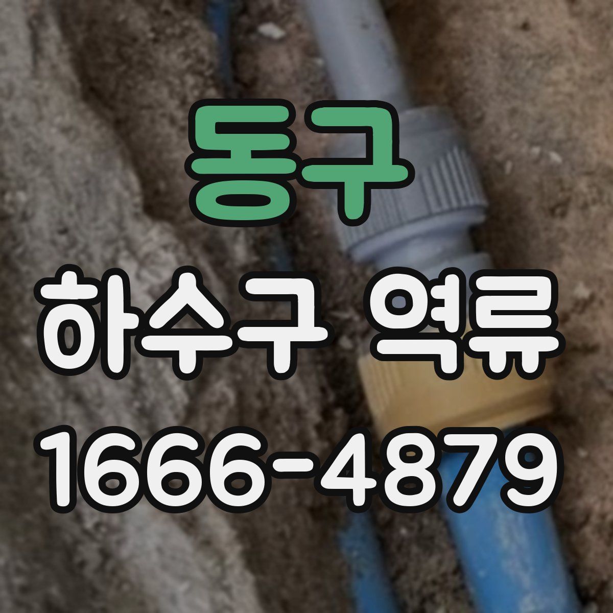 동구 하수구 역류