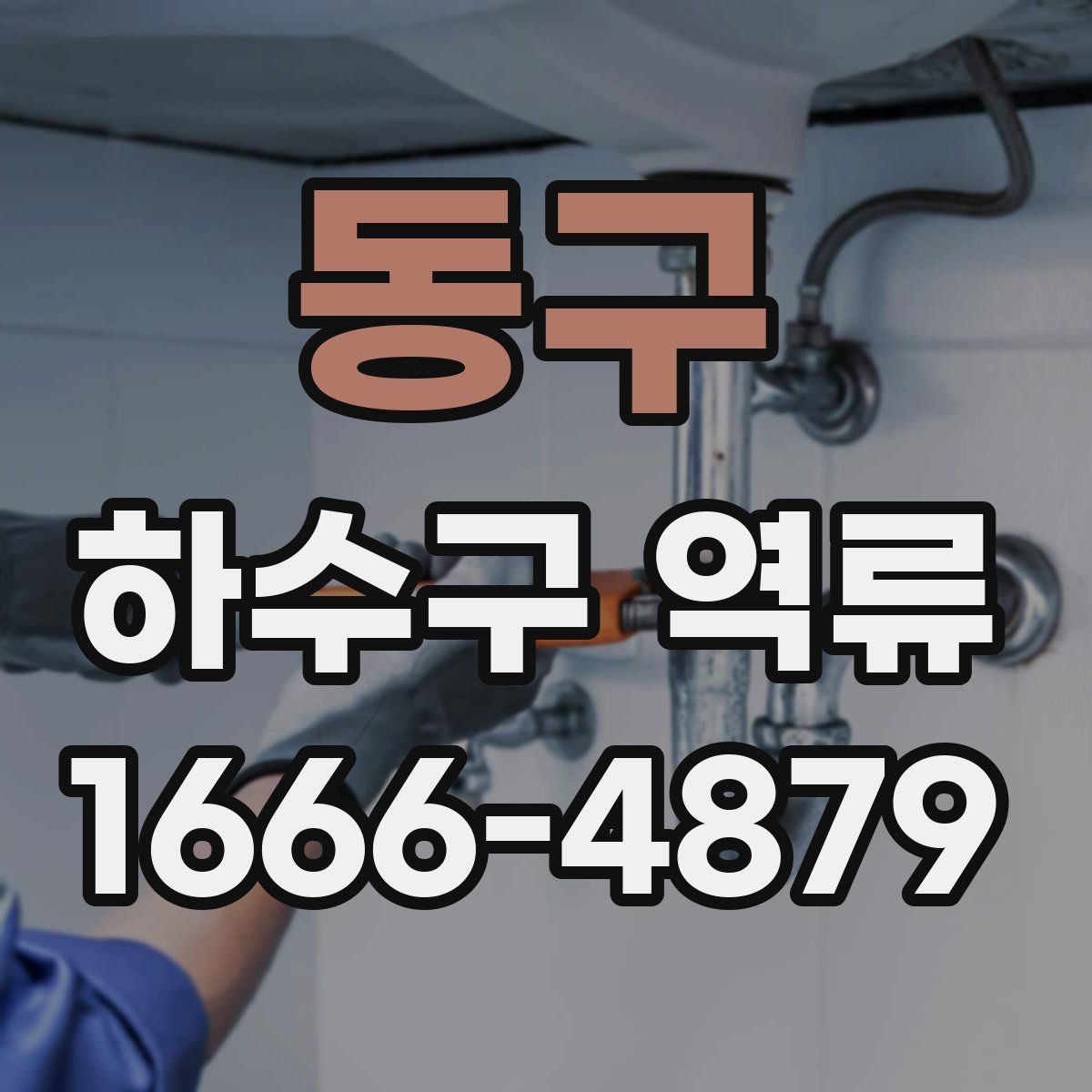 동구 하수구 역류
